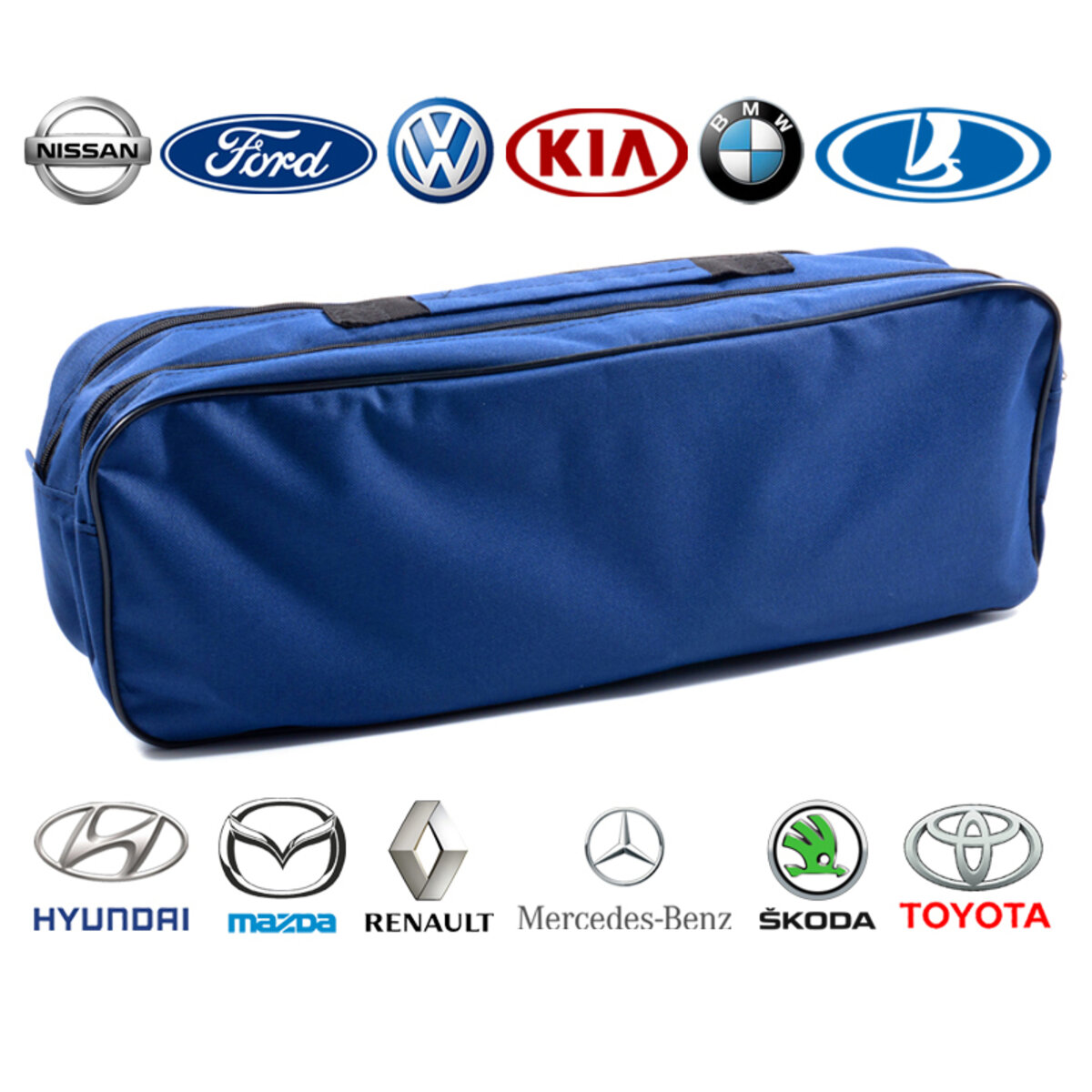 Сумка універсальна Beltex Lido велика, матова синя BX012 (BX012) дивитися фото №1