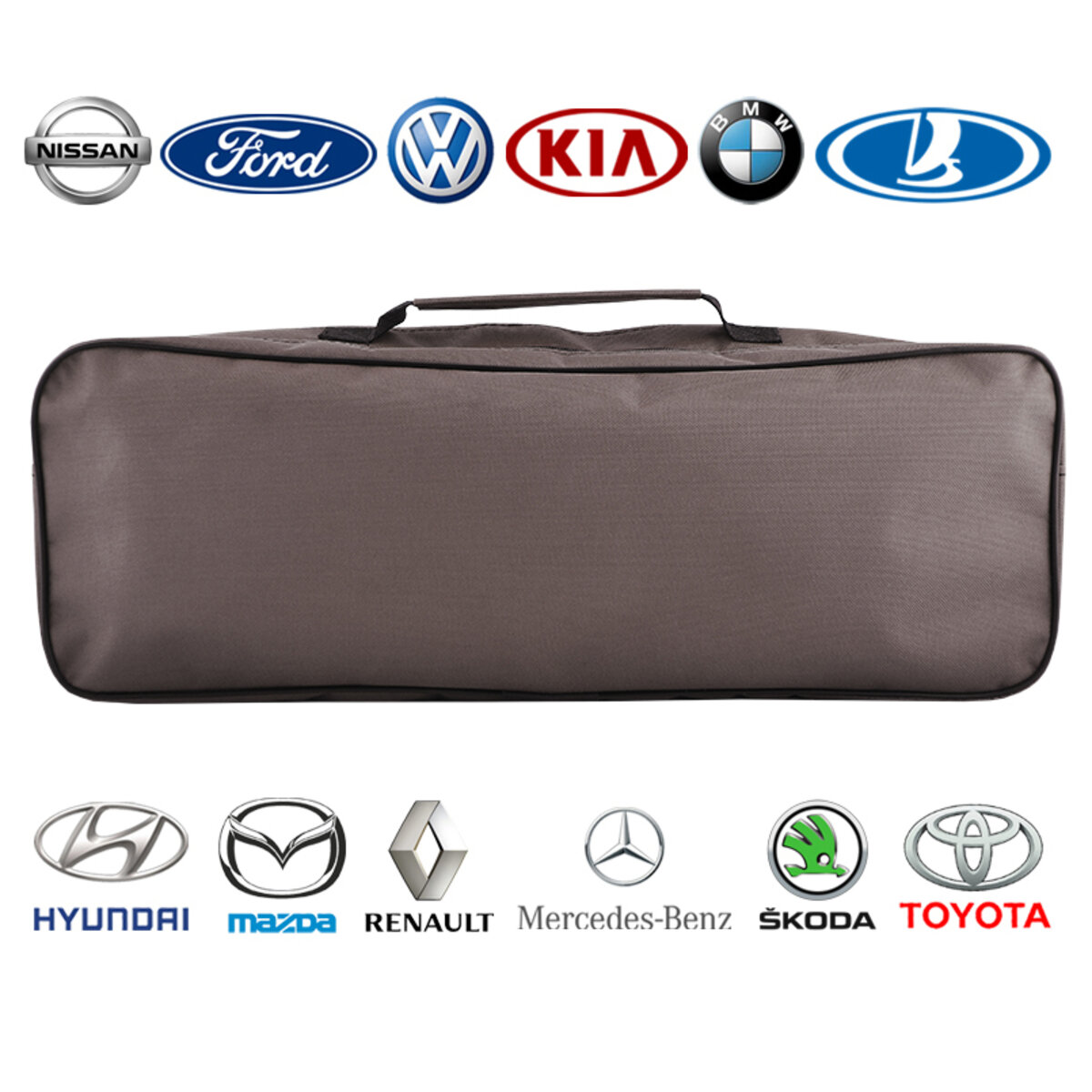 Сумка універсальна Beltex Lido велика, матова коричнева (BX017) дивитися фото №1