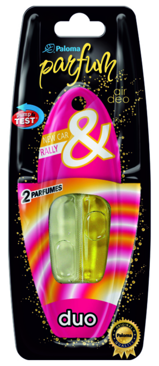 Автомобільний Ароматизатор Paloma Duo Rally&New Car рідкий (79926) | Аромат: Інший дивитися фото №1
