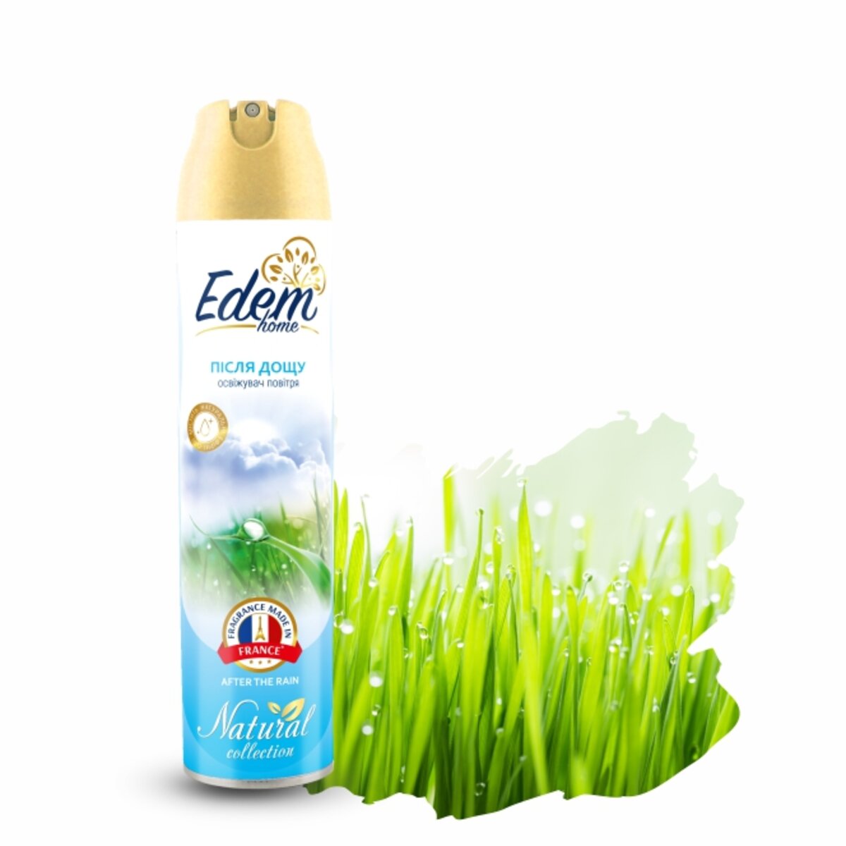 Освіжувач повітря Edem Home Після дощу, 300мл EH550137 (EH550137) дивитися фото №1