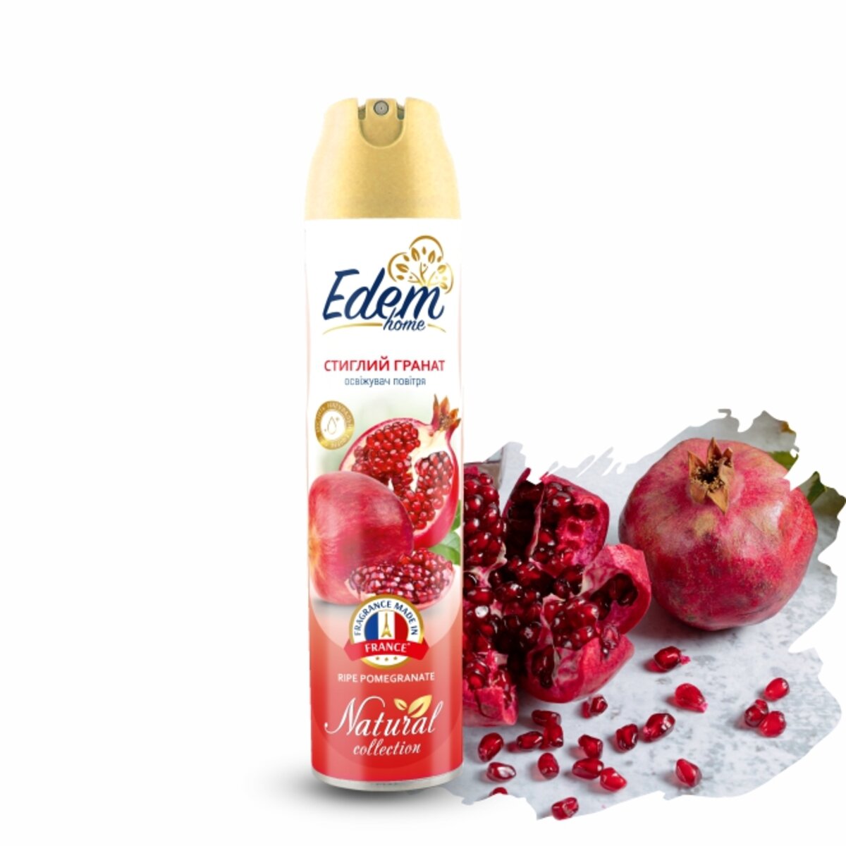 Освіжувач повітря Edem Home Стиглий гранат, 300мл (EH550014) дивитися фото №1