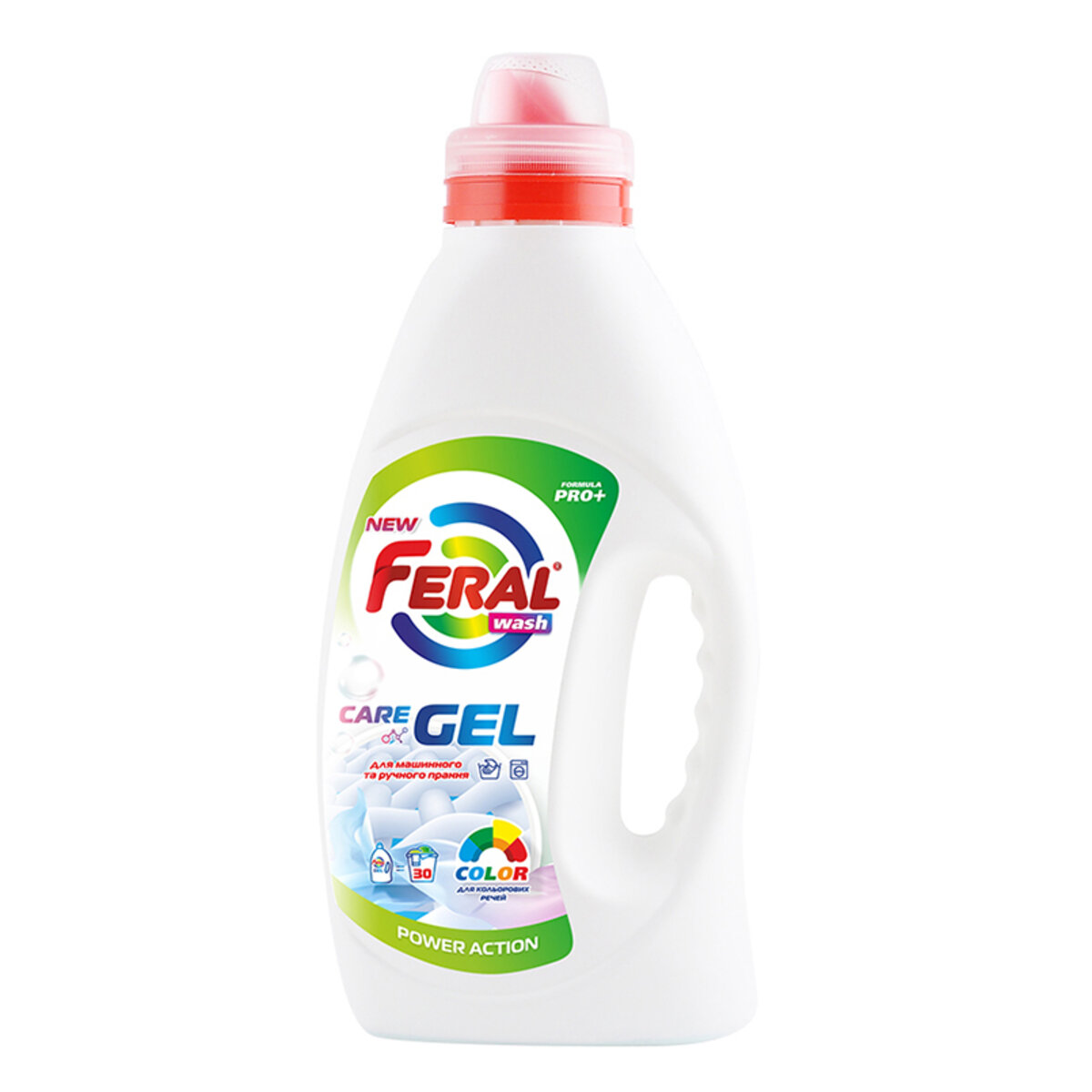 Гель для прання Feral Color для кольорових речей 1,5л (FW51059) дивитися фото №1