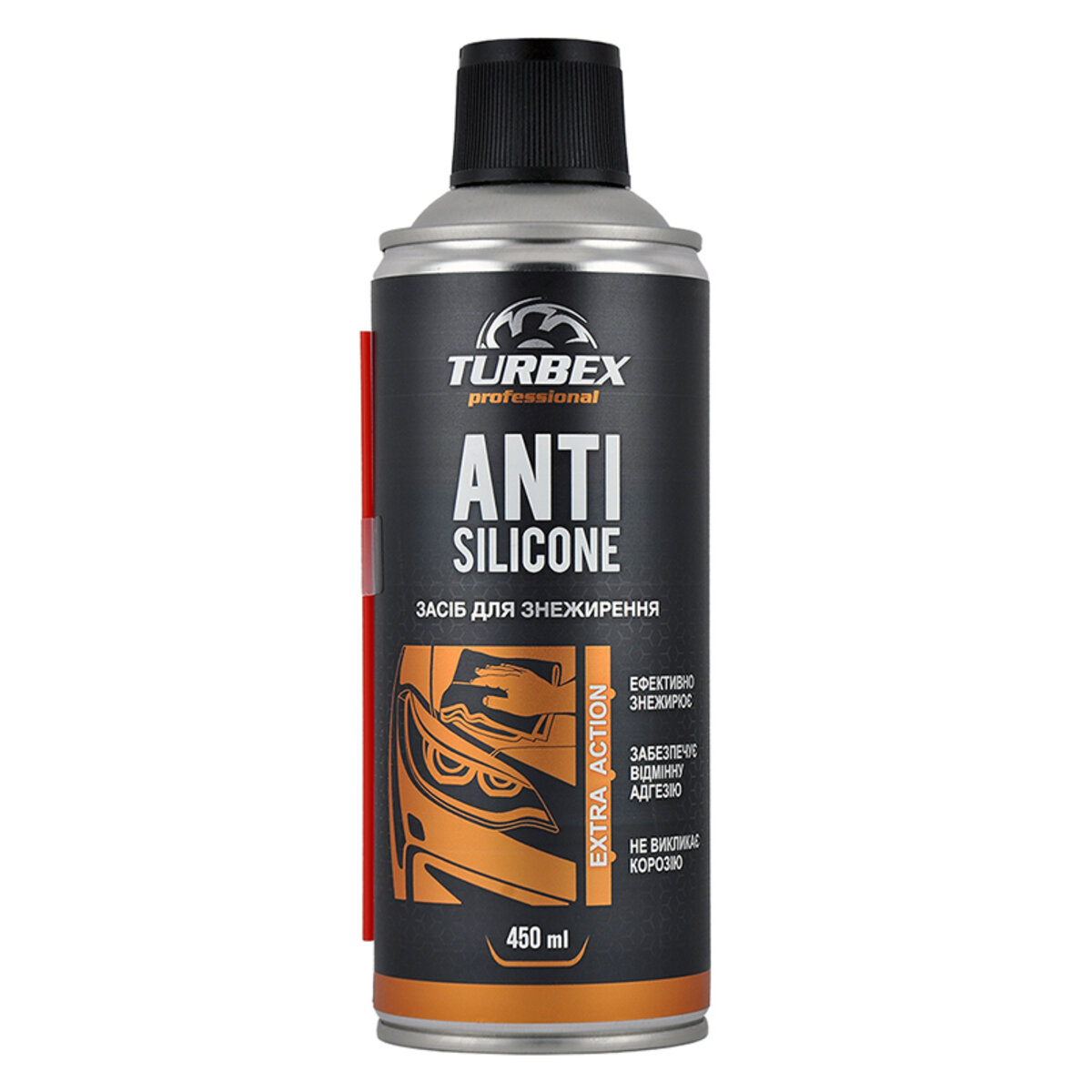 Антисилікон засіб для обезжирення Turbex Anti-Silicone, 450мл (TR00020) дивитися фото №1