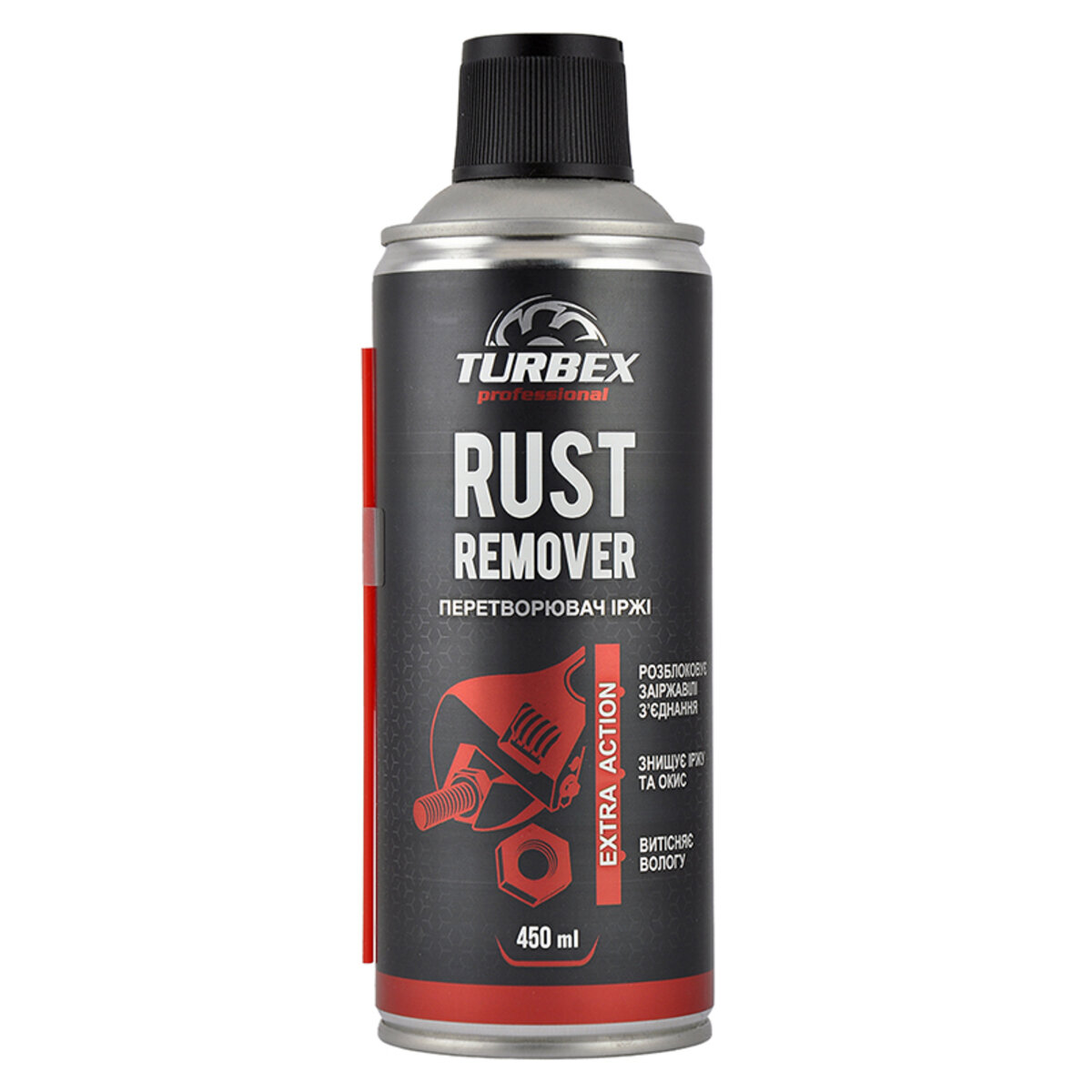 Розчинник іржі Turbex Rust Remover, 450мл (TR00044) дивитися фото №1