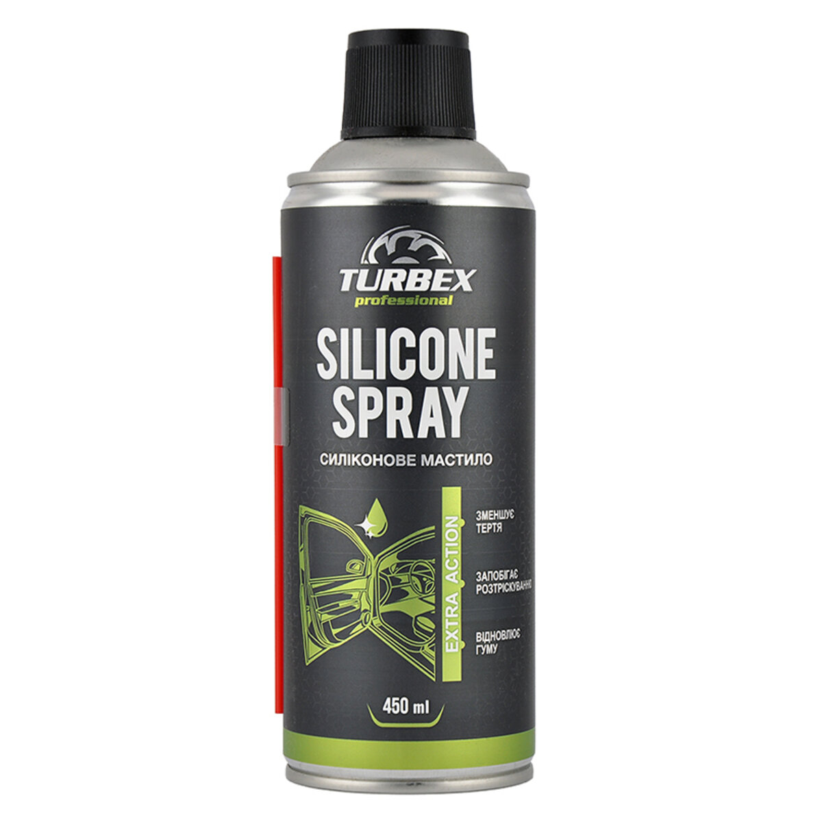 Змазка силіконова Turbex Silicone Spray, 450мл (TR00143) дивитися фото №1