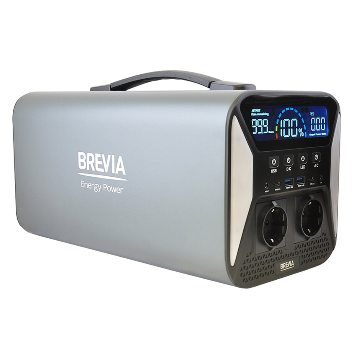 Зарядна станція Brevia 1000W LifePo4 (31000PS) дивитися фото №2