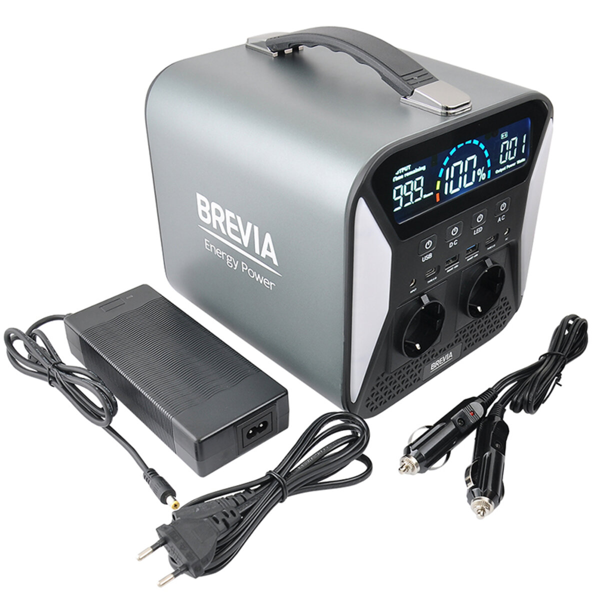 Зарядна станція Brevia 300W NCA (30300PS) дивитися фото №5