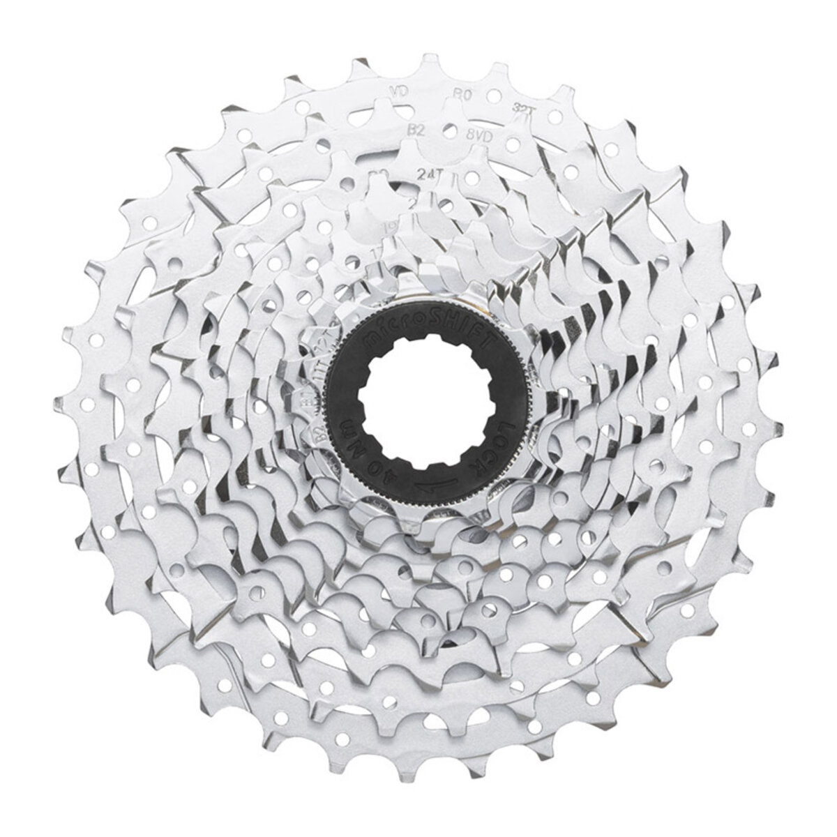 Касета MicroSHIFT H100 11-32T на 10 швидкостей (CS-H100 11-32) дивитися фото №1