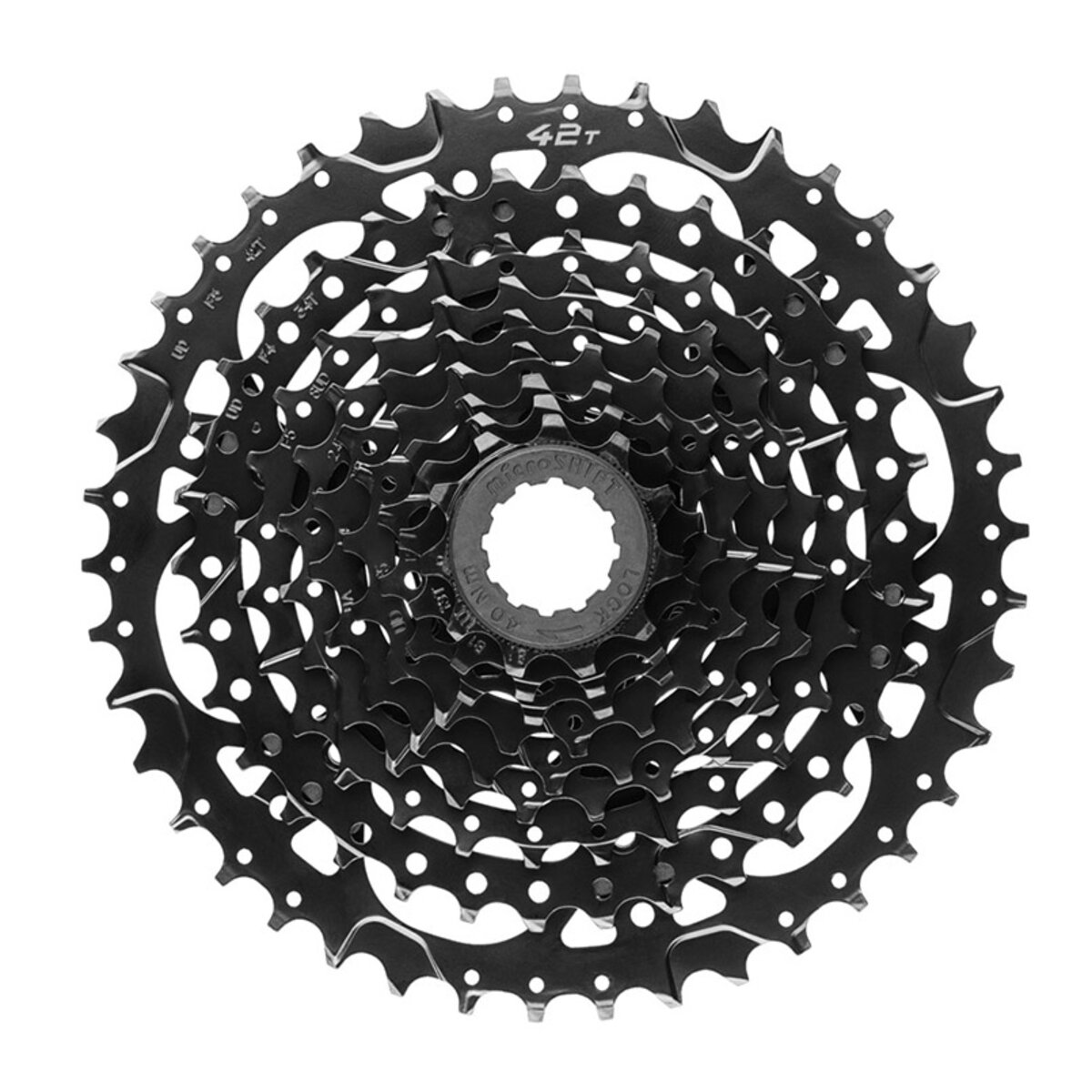 Касета MicroSHIFT H093 11-46T на 9 швидкостей (CS-H093 11-46) дивитися фото №1