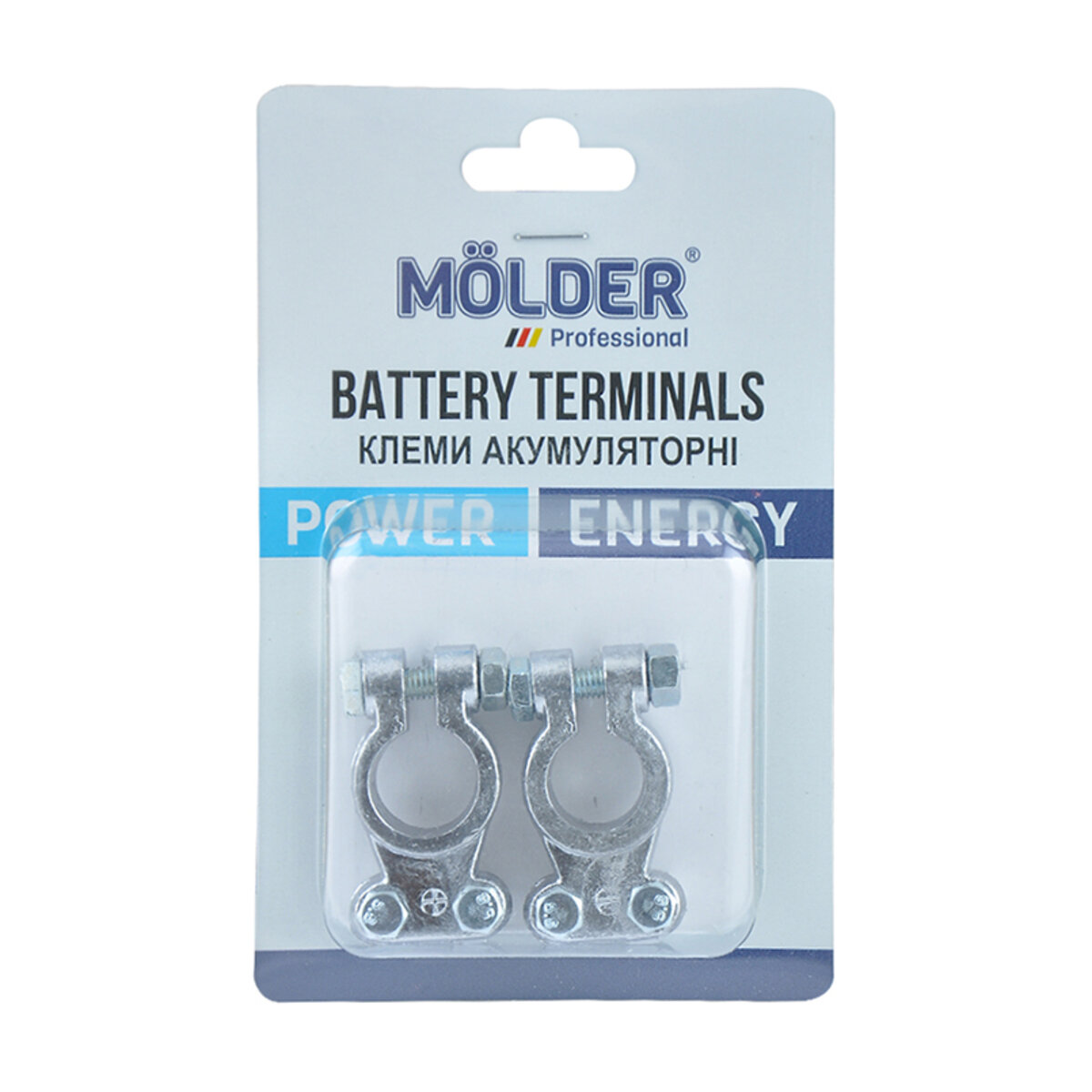 Клеми АКБ Molder свинець 200гр MA21140 (MA21140) дивитися фото №1