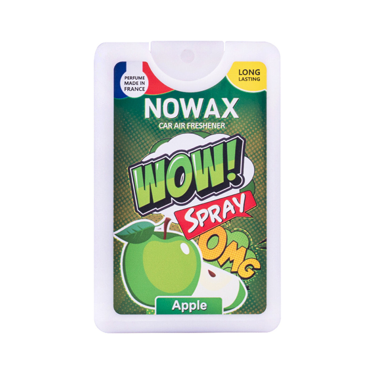 Ароматизатор повітря з розпилювачем Nowax WOW Spray 18мл Apple (NX00136) дивитися фото №1