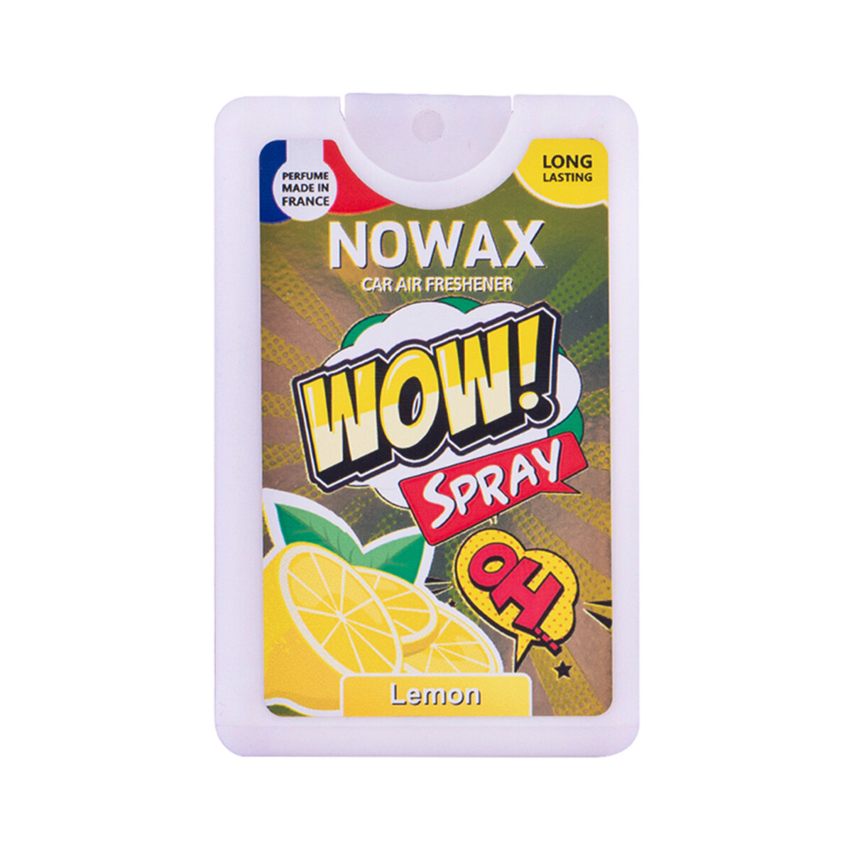 Ароматизатор повітря з розпилювачем Nowax WOW Spray 18мл Lemon (NX00140) дивитися фото №1