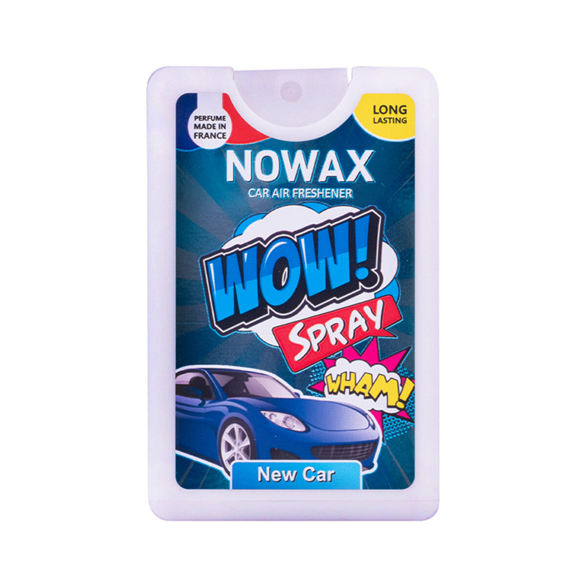 Ароматизатор повітря з розпилювачем Nowax WOW Spray 18м New car (NX00141) дивитися фото №1