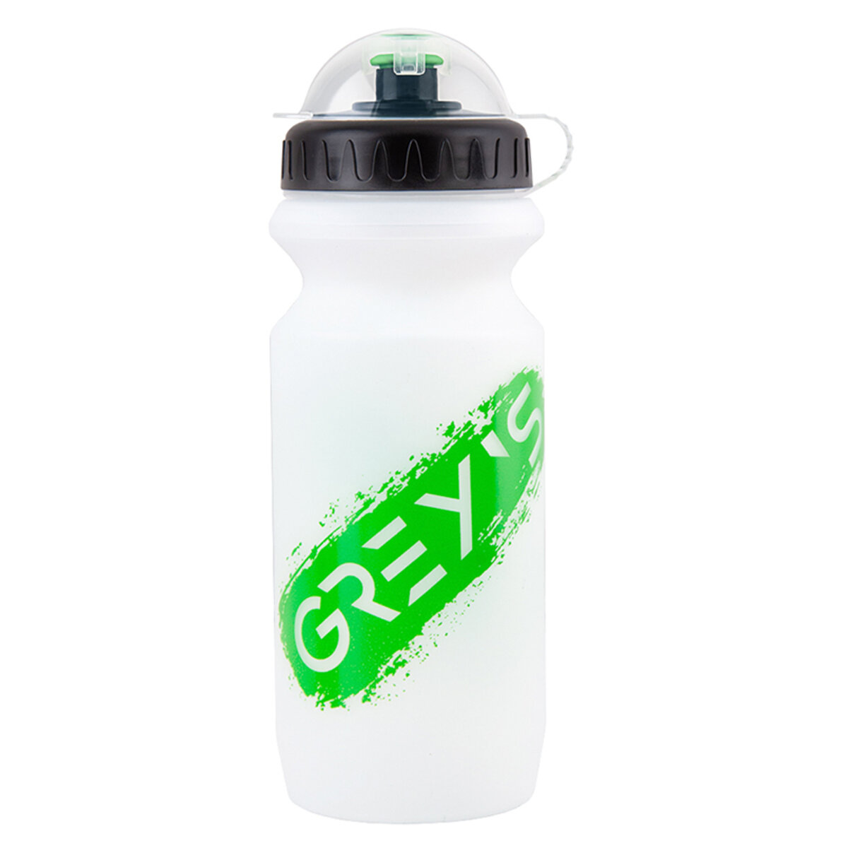 Велосипедна фляга Greys 600мл прозора з захисним ковпачком GR15640 (GR15640) дивитися фото №1
