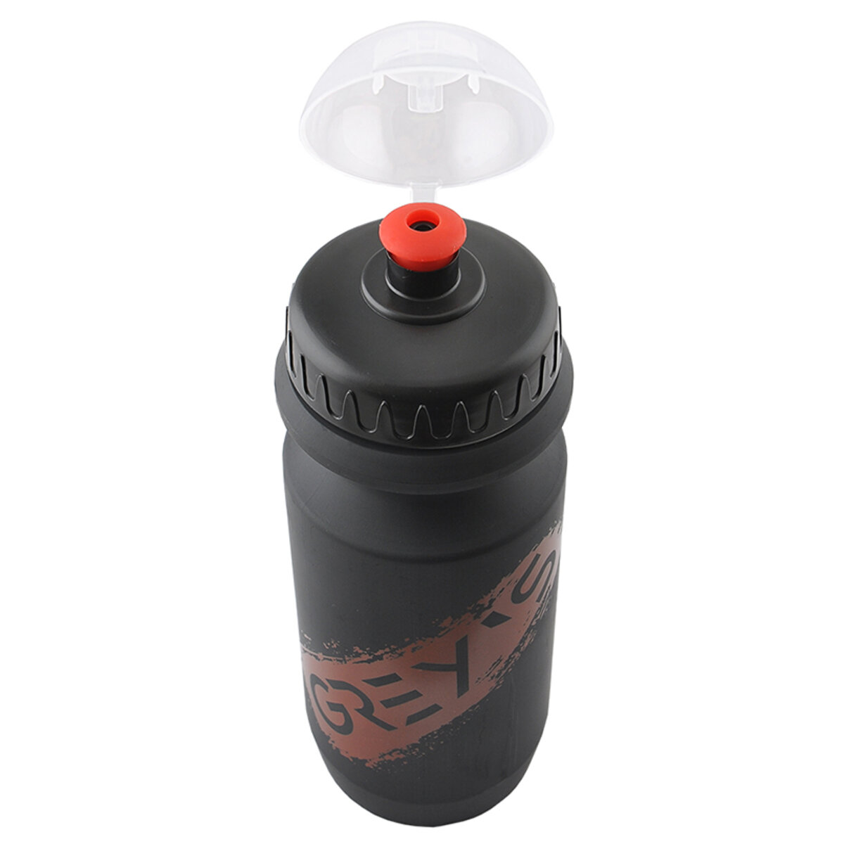 Велосипедна фляга Greys 600мл чорна з захисним ковпачком GR15650 (GR15650) дивитися фото №2