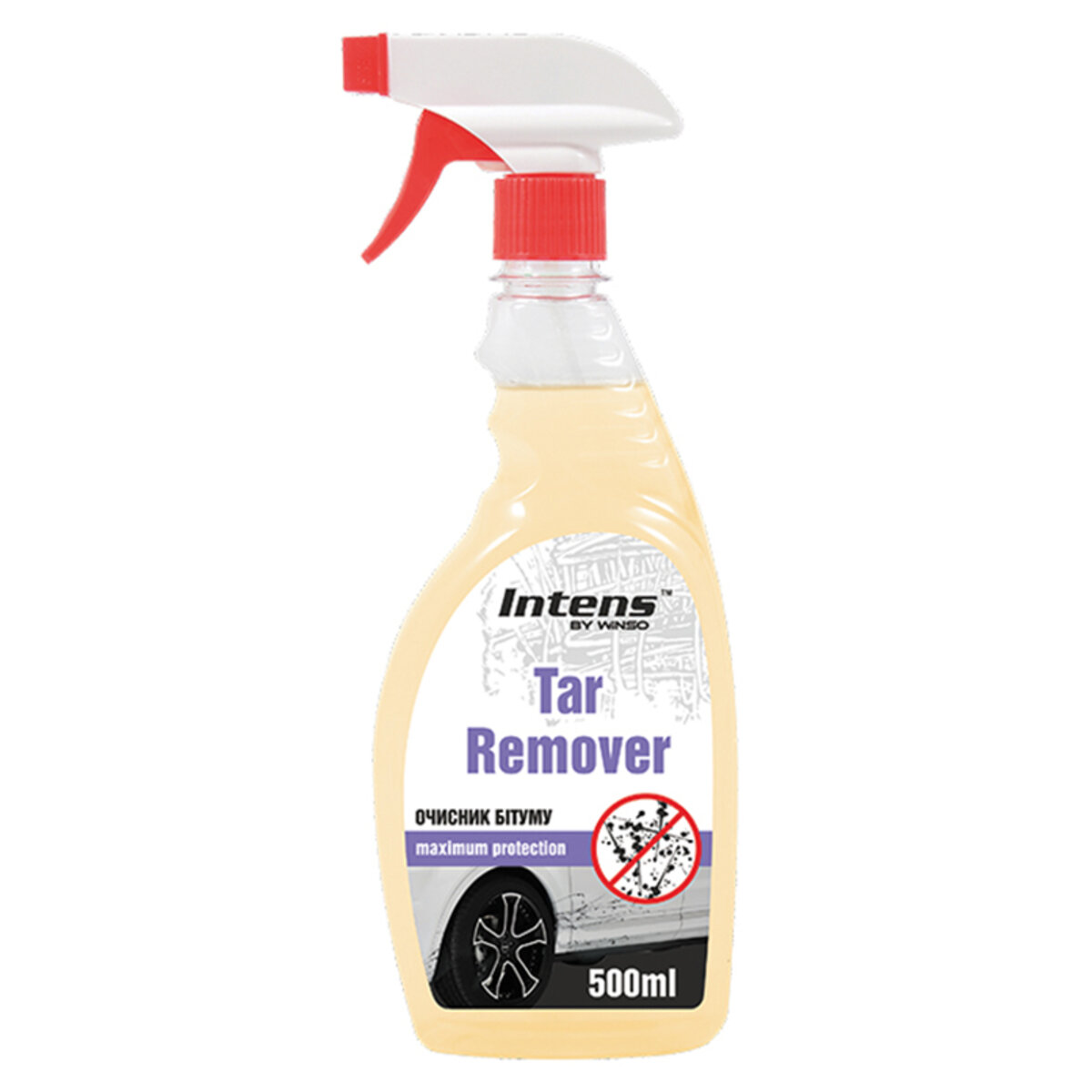 Очисник бітумних плям Winso Tar Remover Intense, 500мл (810650) дивитися фото №1