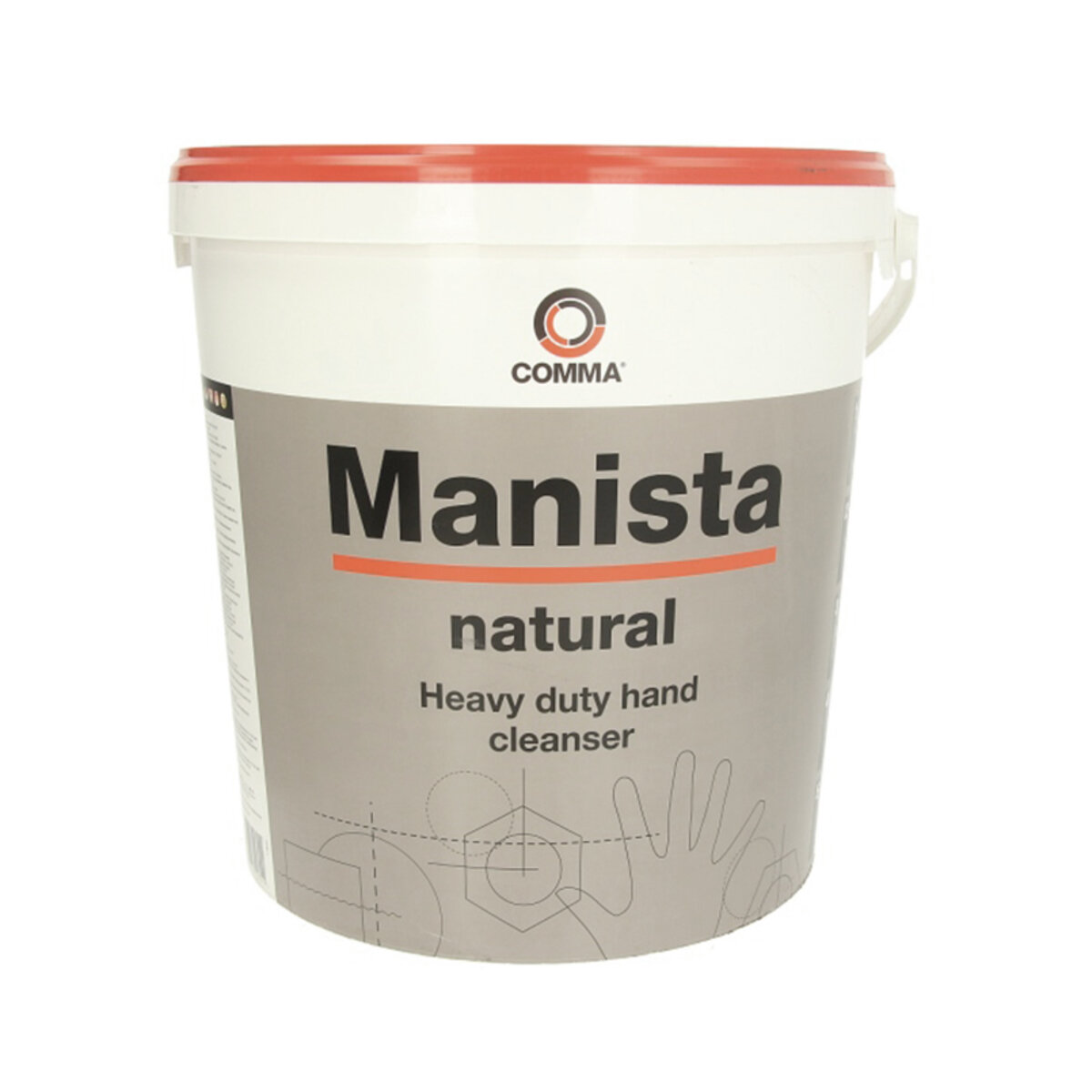 Паста для миття рук Comma Manista Natural 20л (MAN20L) дивитися фото №1