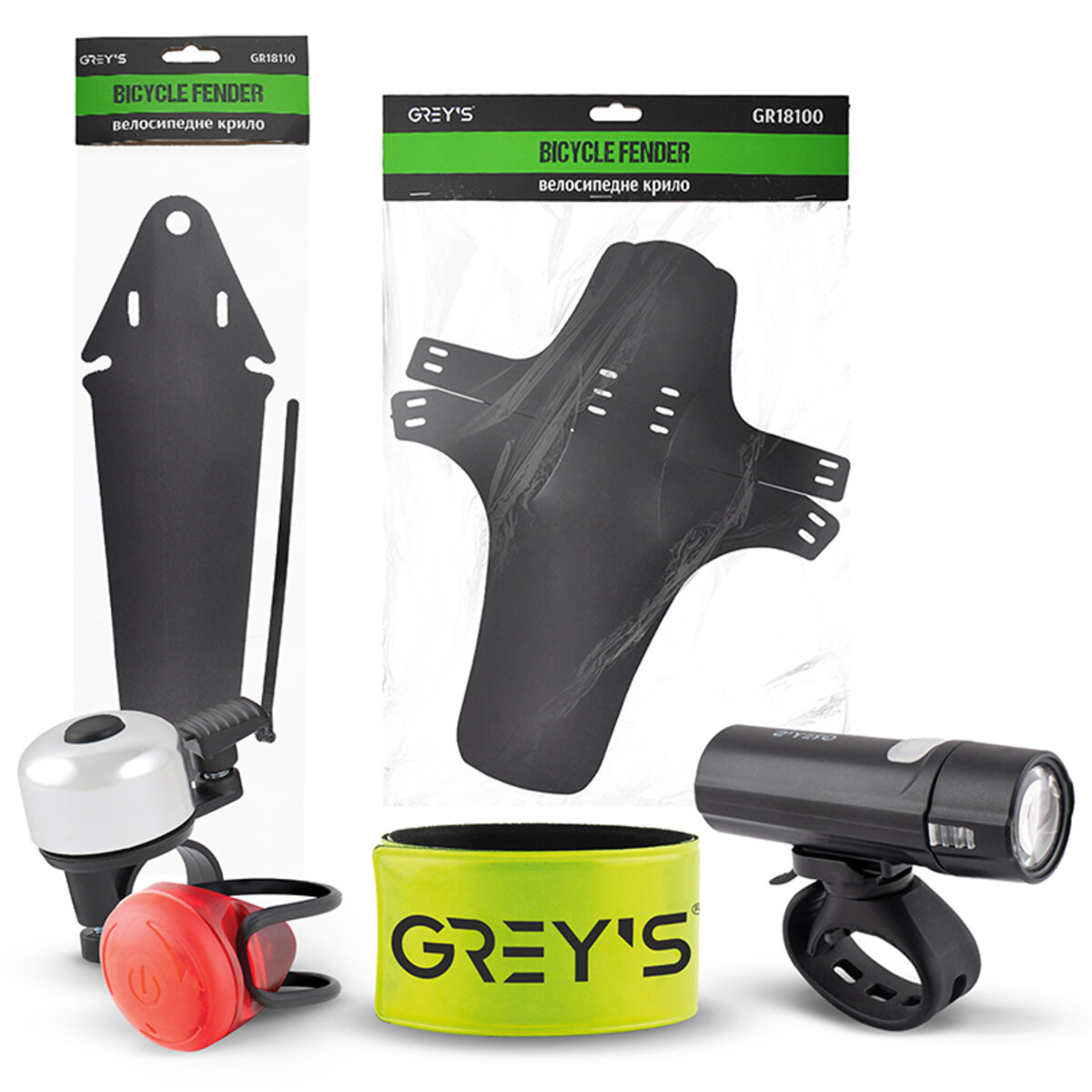Набір велотоварів Greys №1 (GR00100) дивитися фото №1