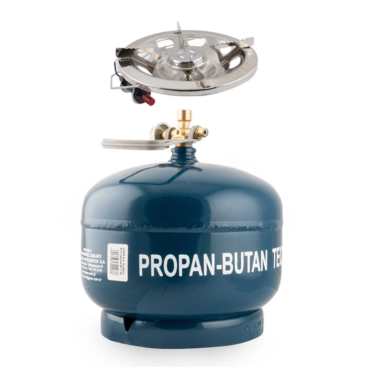 Газовий балон GZWM з пальником СK-630 (конфоркою), 4,8л (NC00320) дивитися фото №1