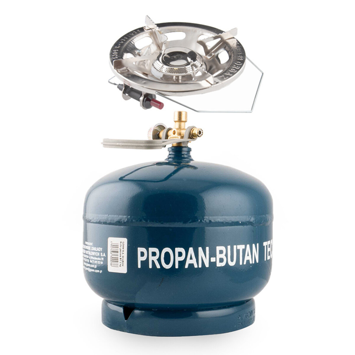 Газовий балон GZWM з пальником СK-635 (конфоркою), 4,8л (NC00620) дивитися фото №1