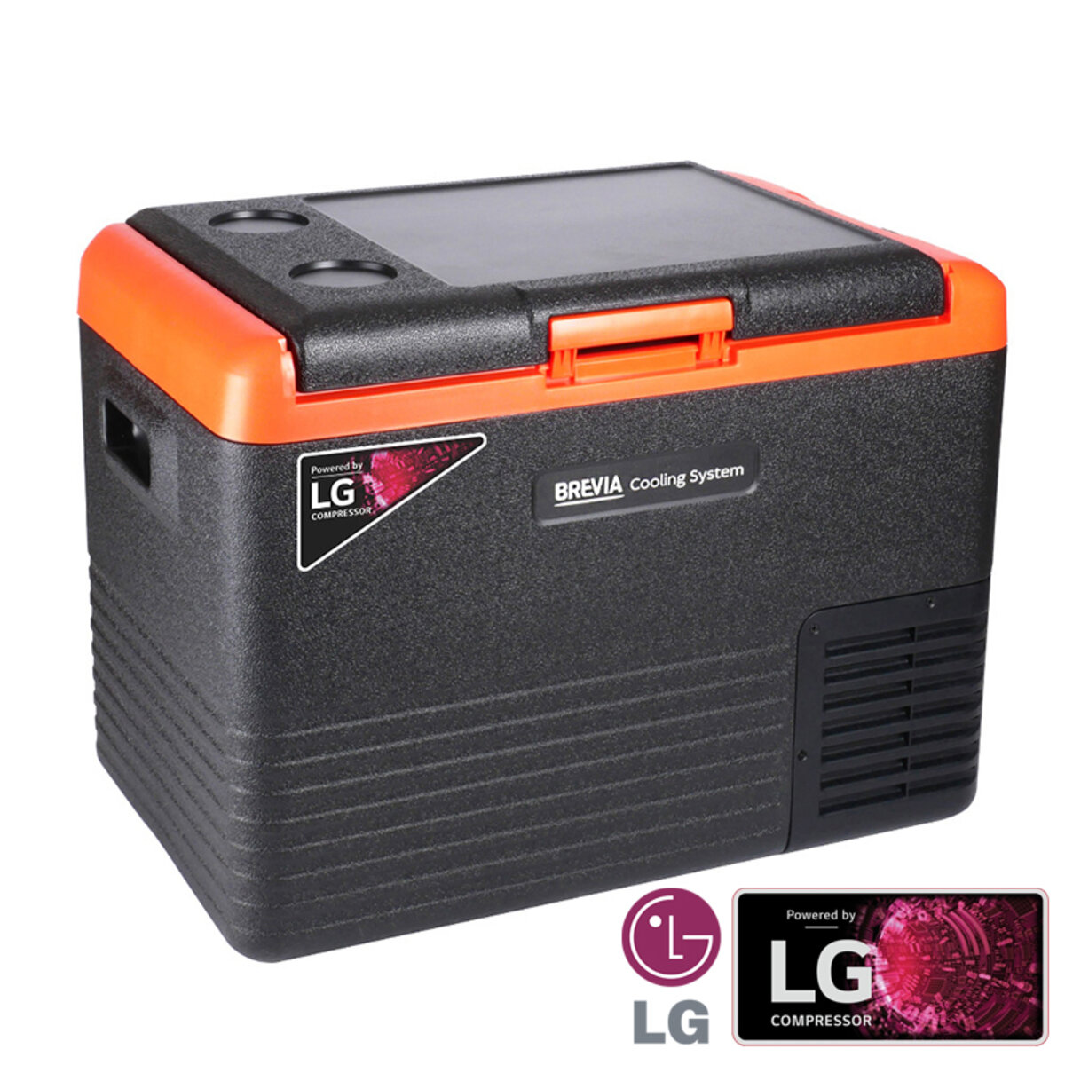Холодильник автомобільний Brevia 40л (компресор LG) 22525 (22525) дивитися фото №1