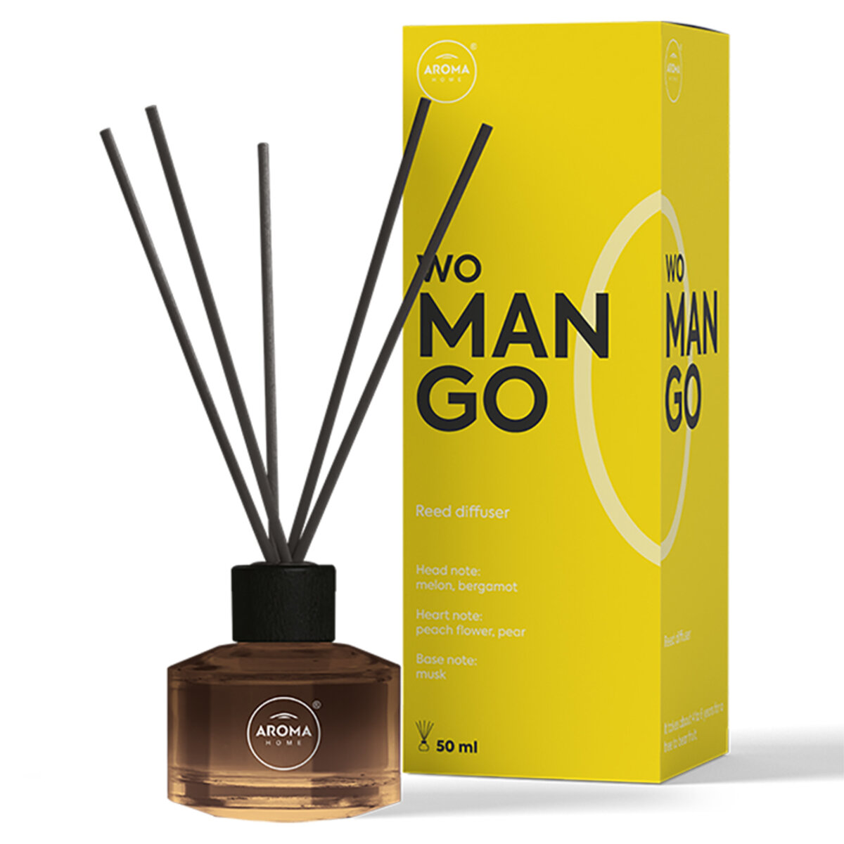 Ароматичні палички Aroma Home Sticks Modern Fruits Mango, 50мл (10230) дивитися фото №1