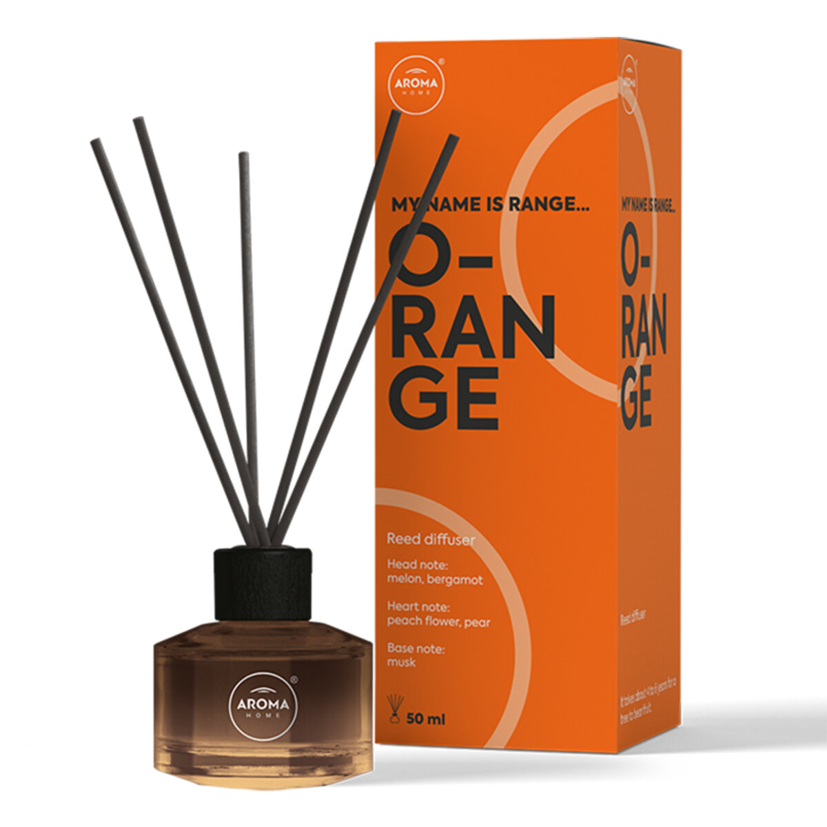 Ароматичні палички Aroma Home Sticks Modern Fruits Orange, 50мл (10232) дивитися фото №1