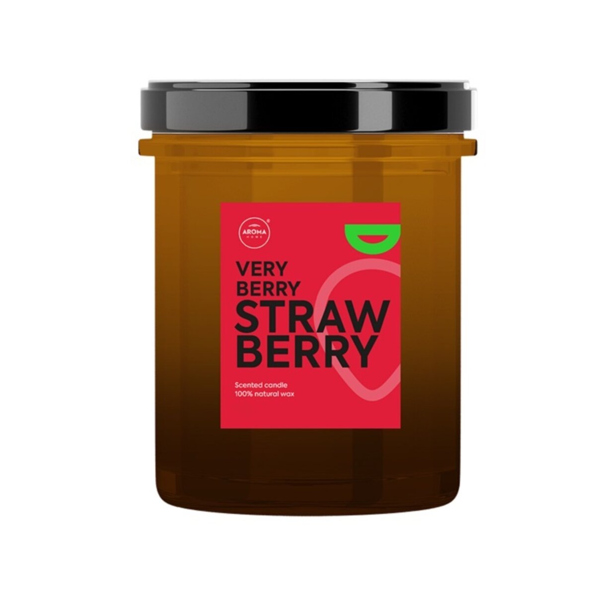 Ароматичні свічки Aroma Home Candles Modern Fruits Strawberry, 230г (10235) дивитися фото №1