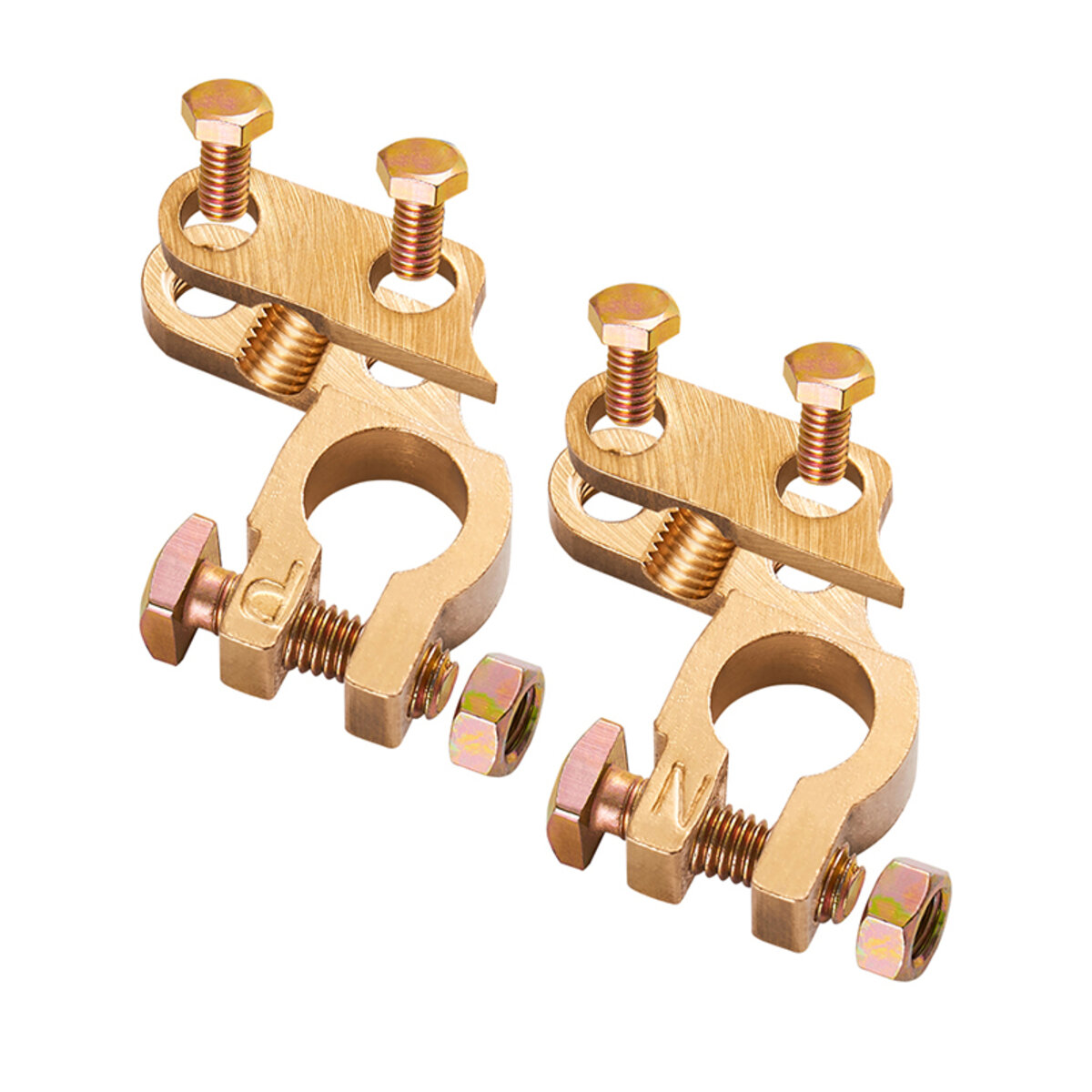 Клеми АКБ Molder латунь 185гр (MA21110) дивитися фото №3