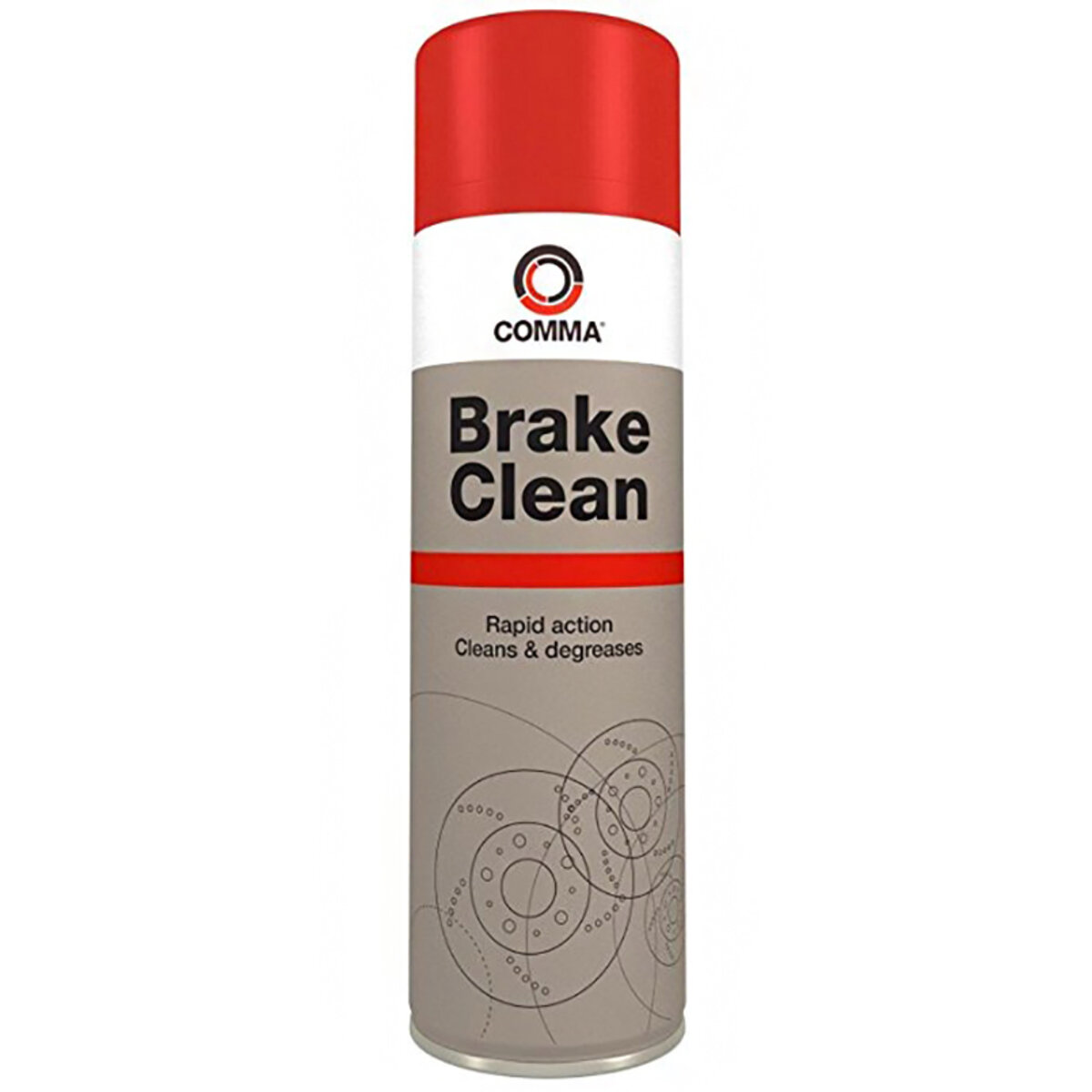 Спрей для очистки гальм Comma Brake Clean, 500мл (BC500M) дивитися фото №1