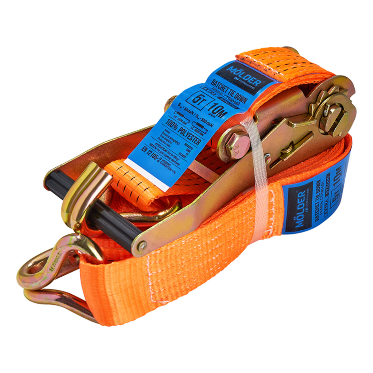 Стяжний ремінь Molder 5т, 10м (MA20510) дивитися фото №1