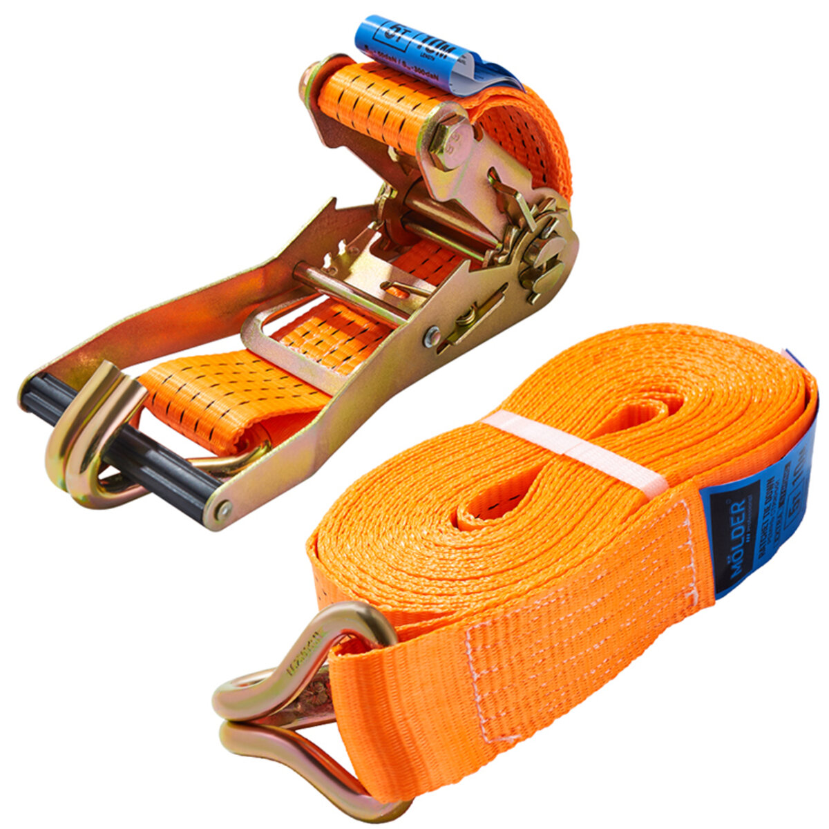 Стяжний ремінь Molder 5т, 10м (MA20510) дивитися фото №4