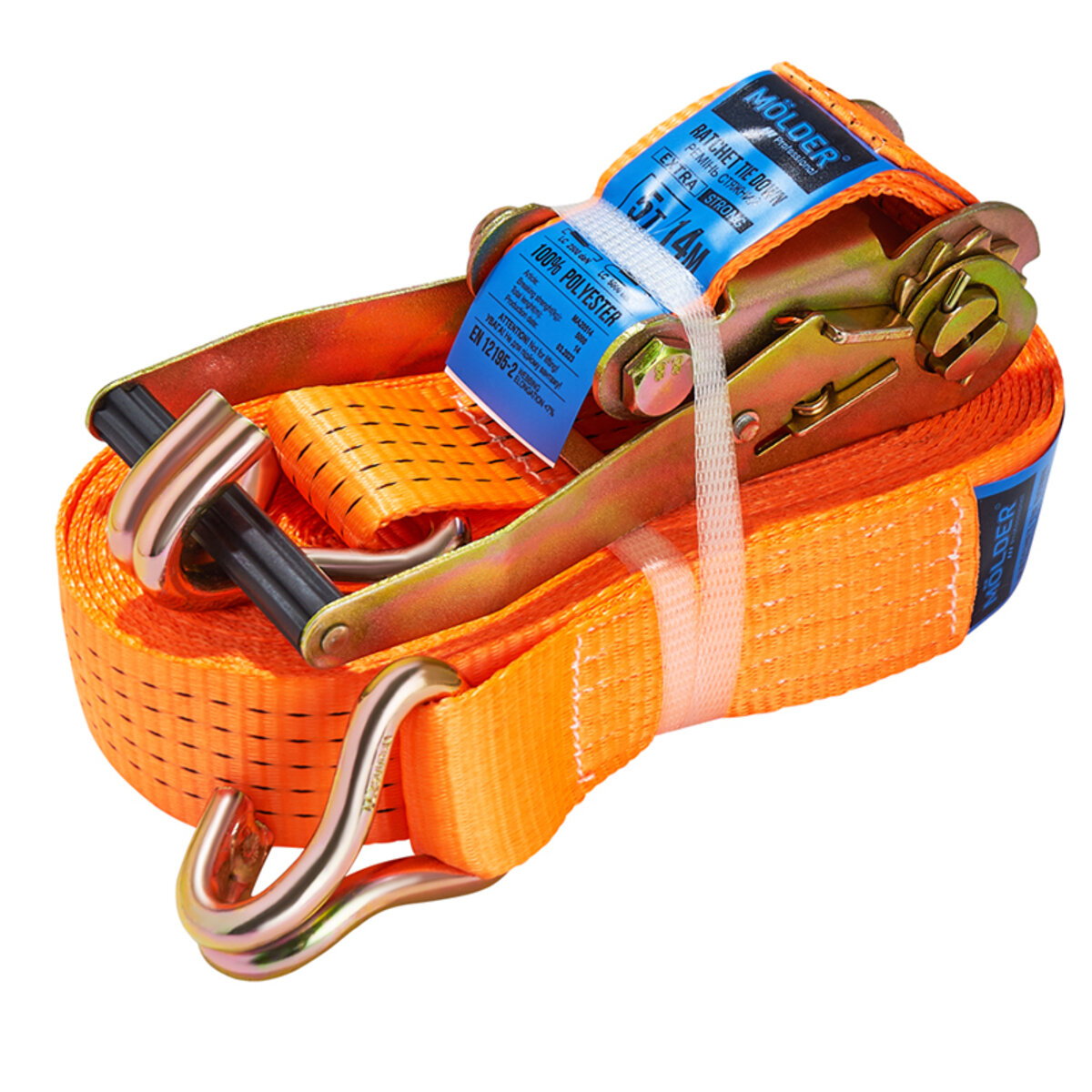 Стяжний ремінь Molder 5т, 14м (MA20514) дивитися фото №1