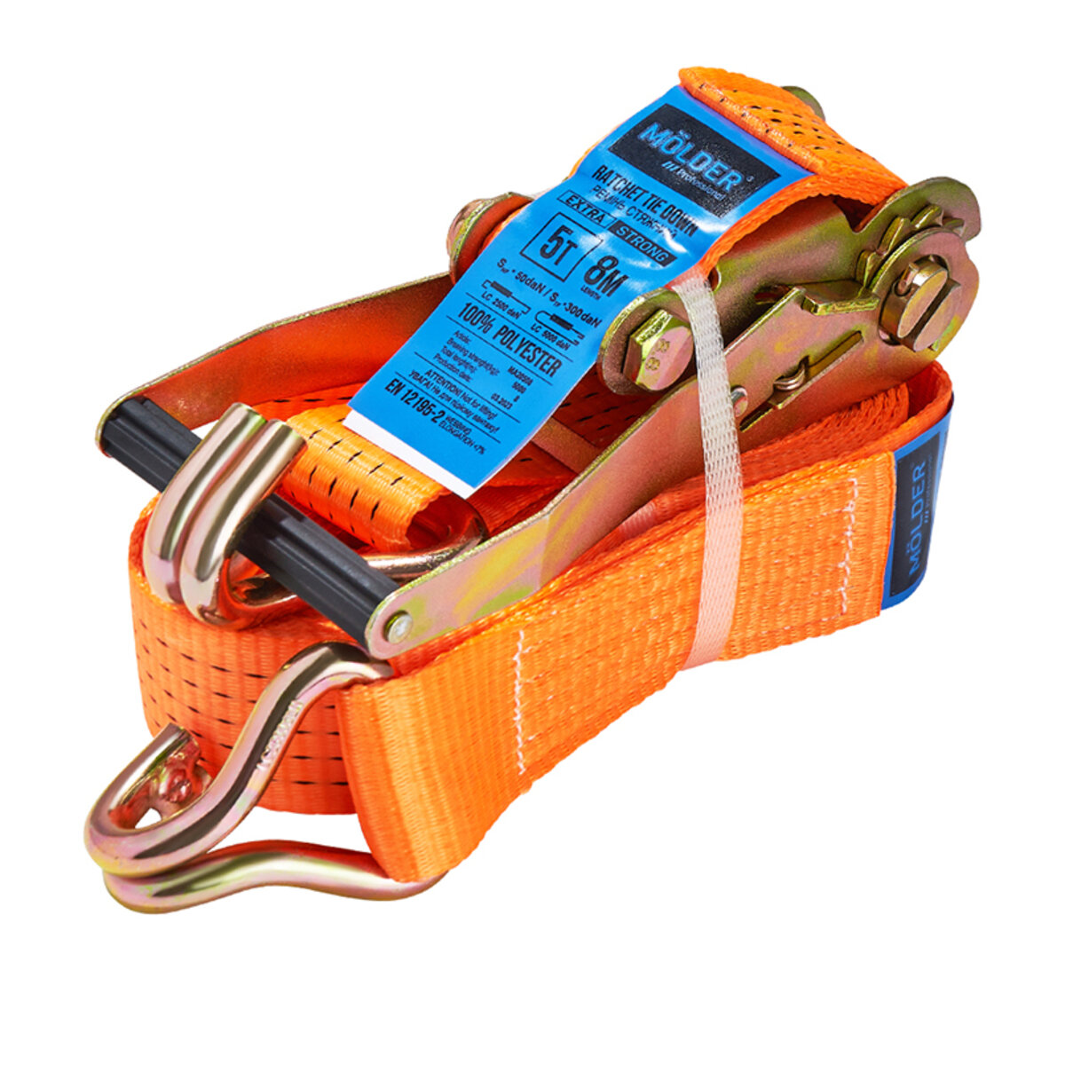 Стяжний ремінь Molder 5т, 8м (MA20508) дивитися фото №1
