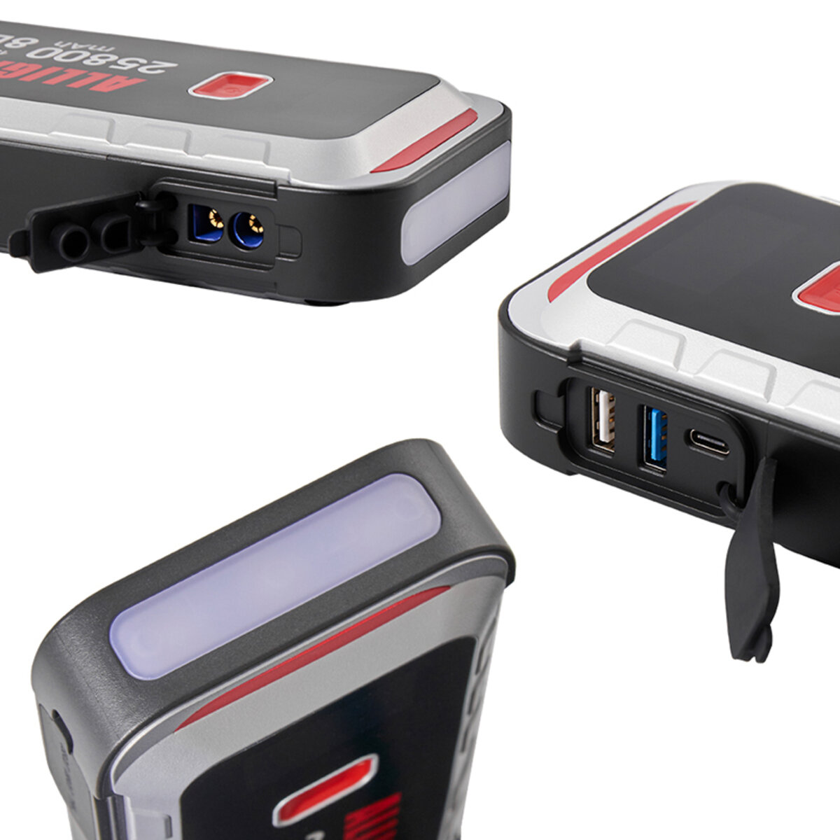 Бустер (пусковий пристрій) Alligator Jump Starter 1500A/2500A 25800mAh зі Smart-клемами (JS847) дивитися фото №3