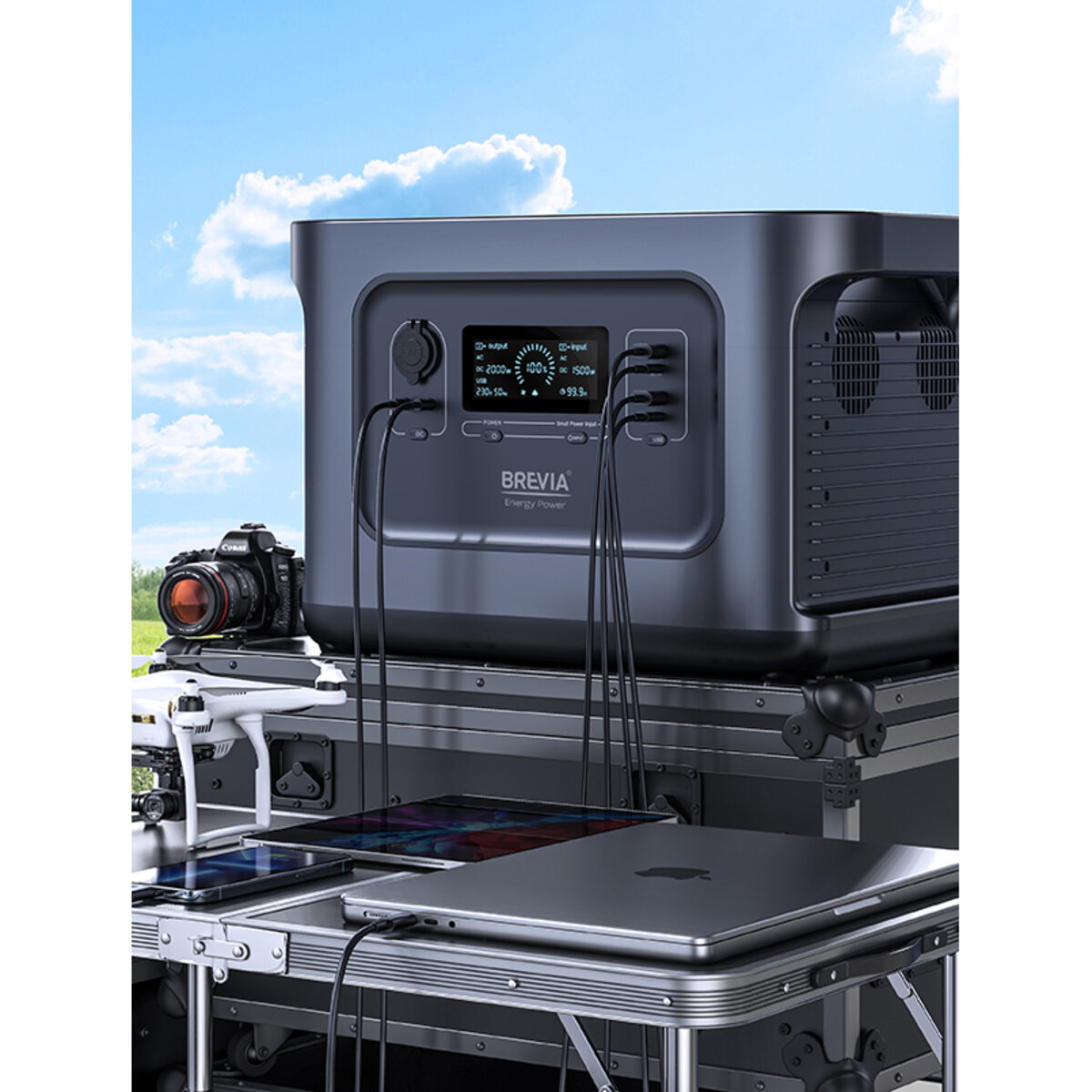 Зарядна станція Brevia ePower2000 2150Wh LiFePO4 (42000EP) дивитися фото №6