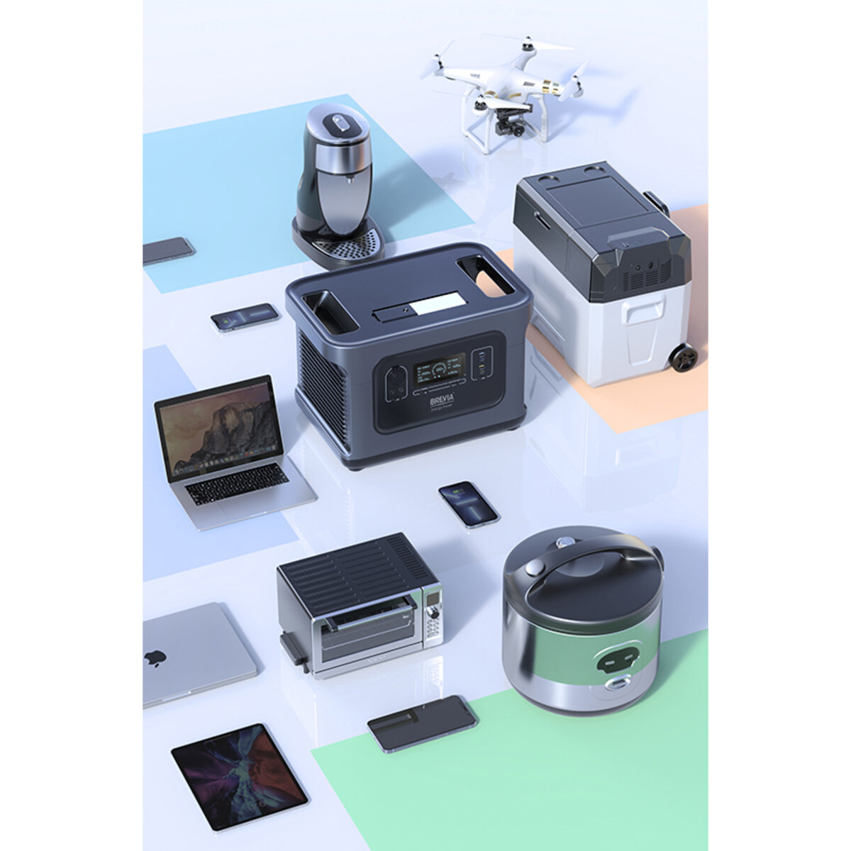 Зарядна станція Brevia ePower2000 2150Wh LiFePO4 (42000EP) дивитися фото №7