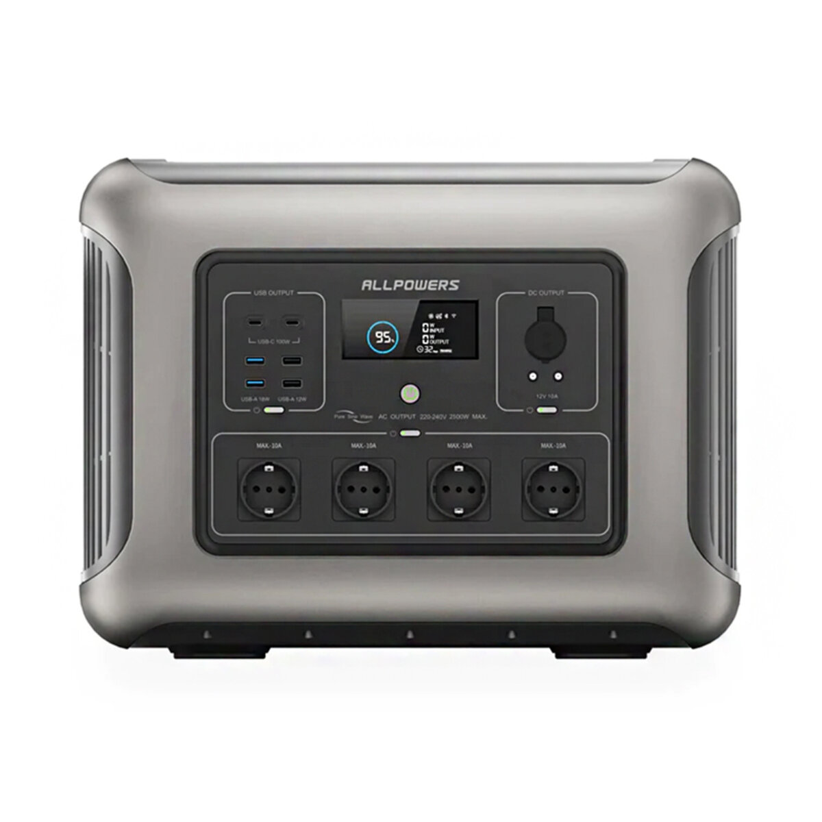 Портативна зарядна станція ALLPOWERS R2500 LiFePO4 (R2500) дивитися фото №5