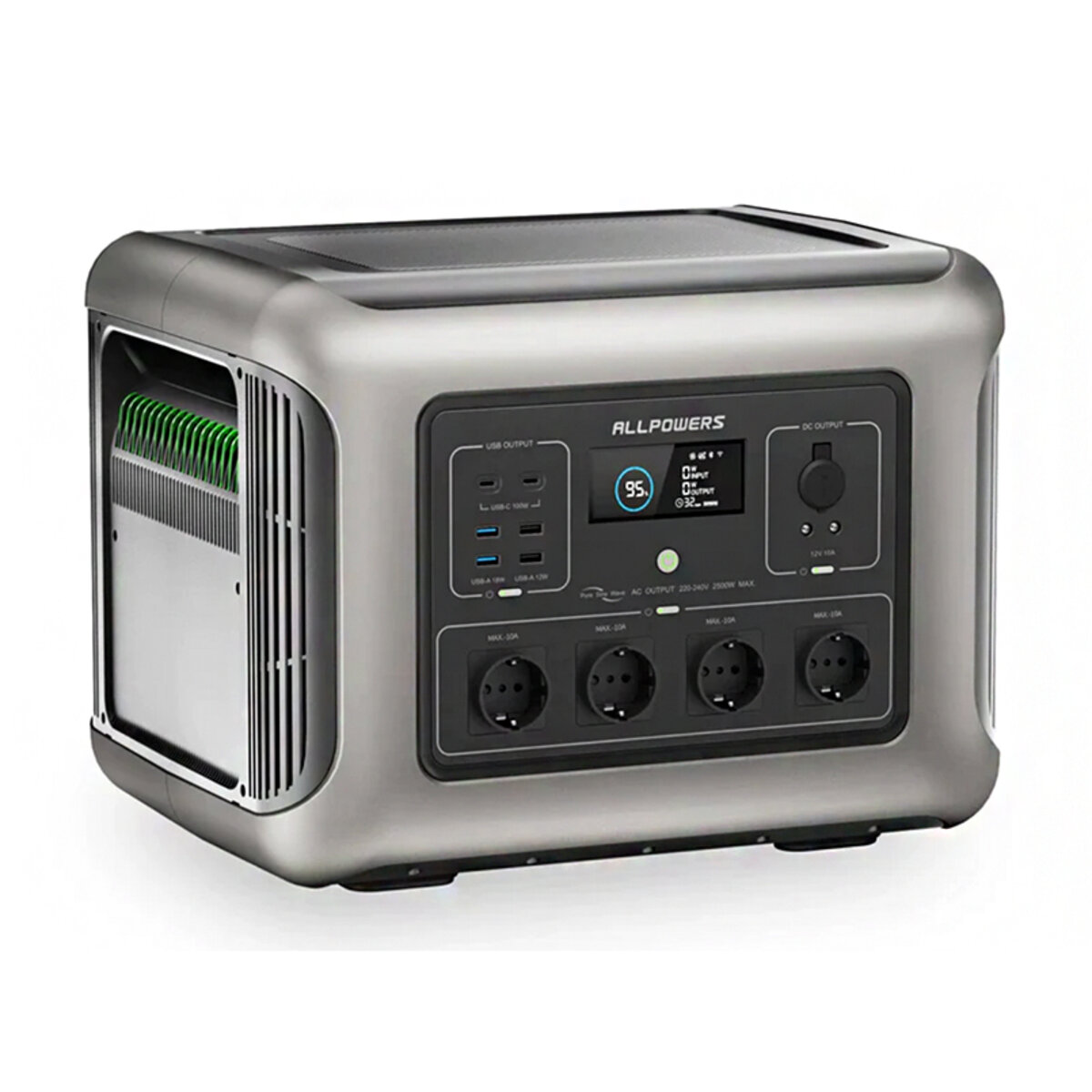 Портативна зарядна станція ALLPOWERS R2500 LiFePO4 (R2500) дивитися фото №7