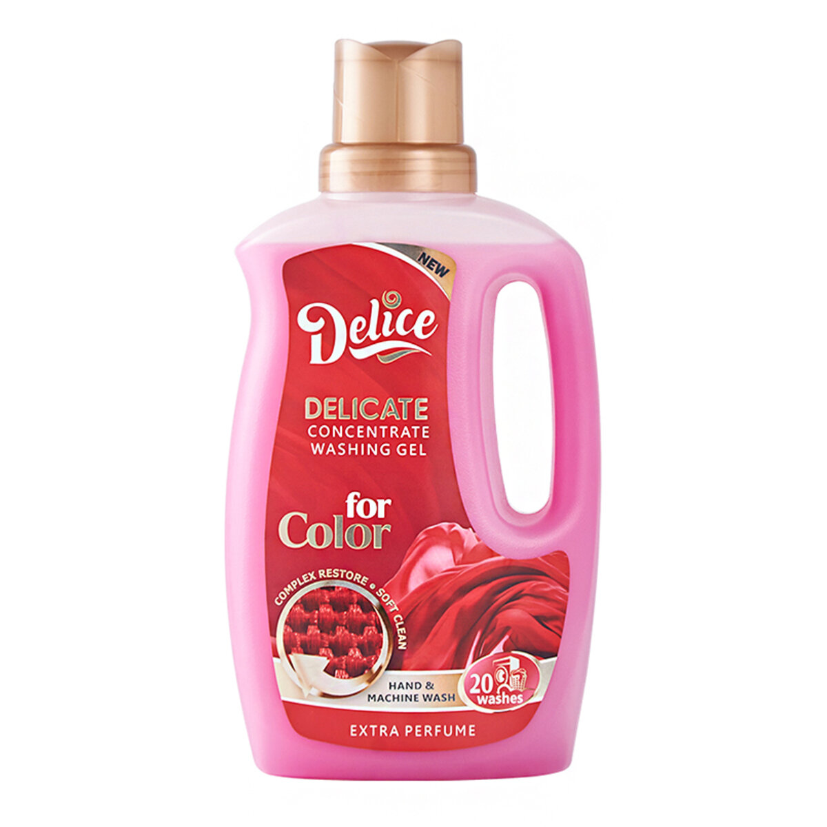 Гель для прання Delice для кольорових речей 1л (DL51974) дивитися фото №1