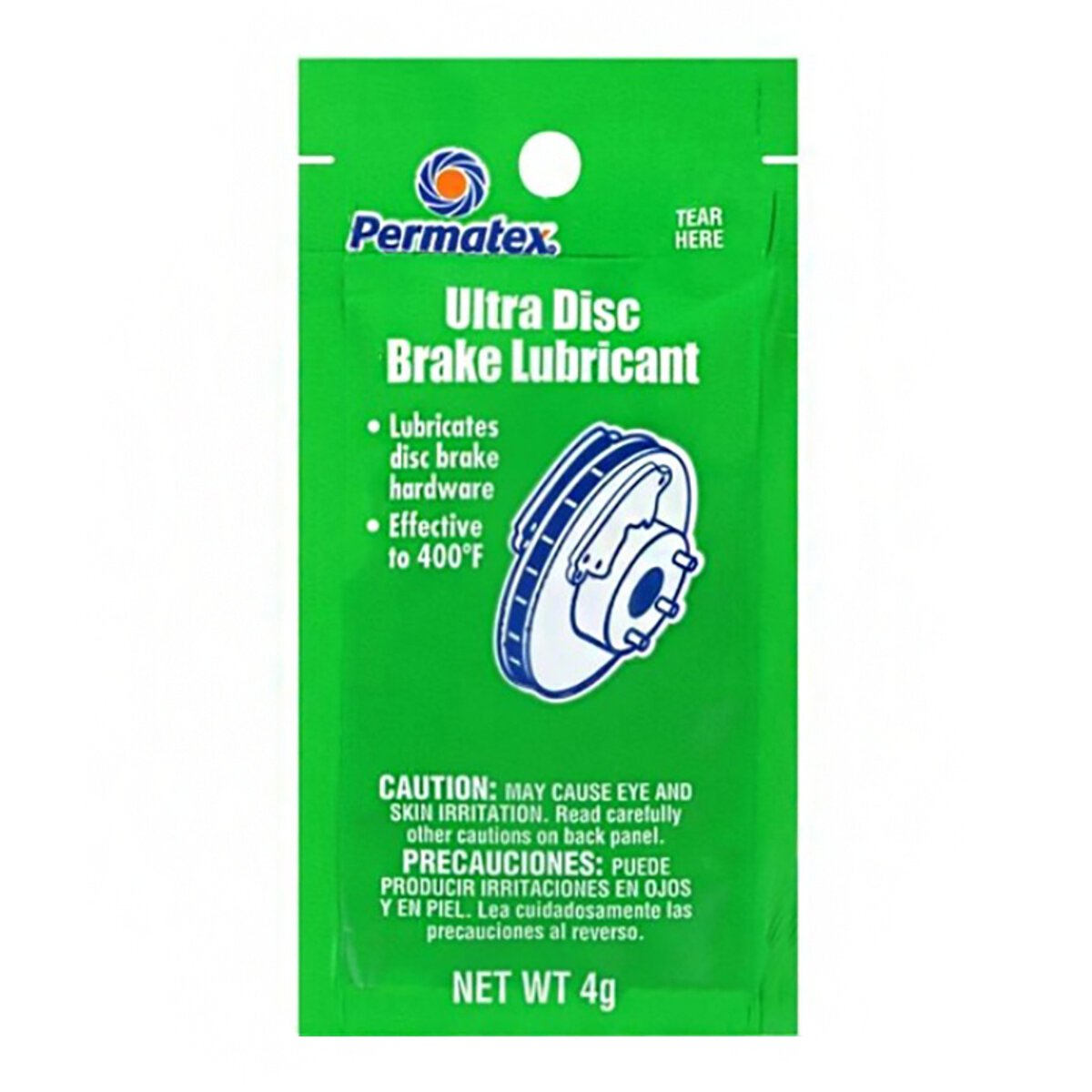 Мастило супорта дискових тормозів Permatex Ultra Disc Brake Lubricant, 4г (09977) дивитися фото №1