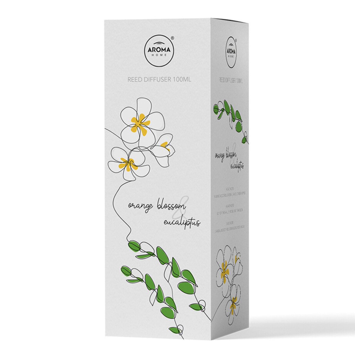 Ароматичні палички Aroma Home Sticks One Line Combo Orange Blossom&Eucalyptus, 100мл (10422) дивитися фото №3