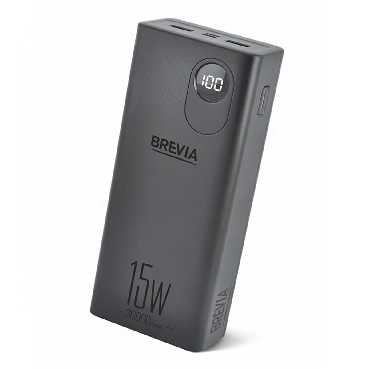 Повербанк (Power Bank) Brevia 30000mAh 15.5W Li-Pol, LCD (45315) дивитися фото №1