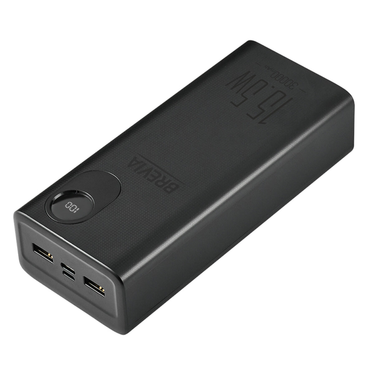 Повербанк (Power Bank) Brevia 30000mAh 15.5W Li-Pol, LCD (45315) дивитися фото №4