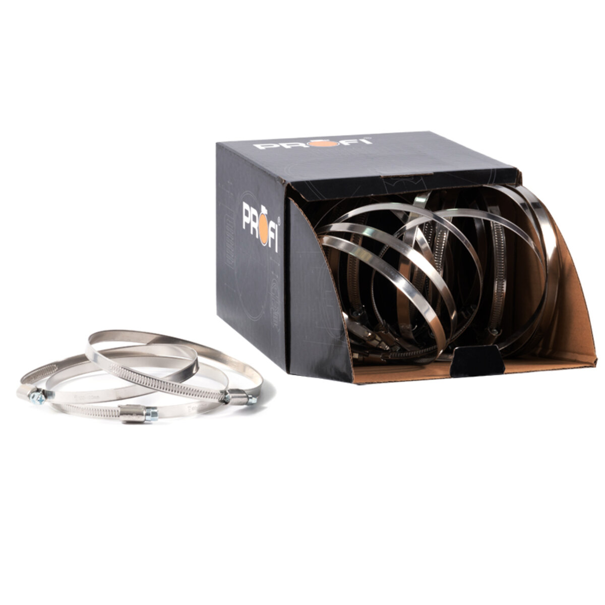 Хомути Profi 100-120/W2, 9мм, 25шт (100-120/W2) дивитися фото №2