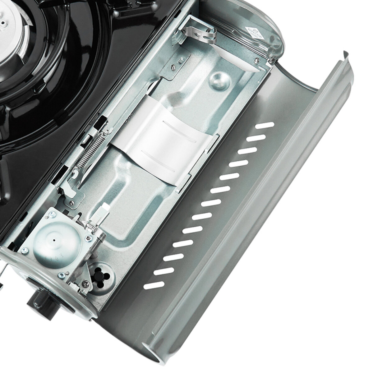 Портативна газова плита Nord Camp 3,1кВт з пєзопідпалом Double flame (NC10300) дивитися фото №3