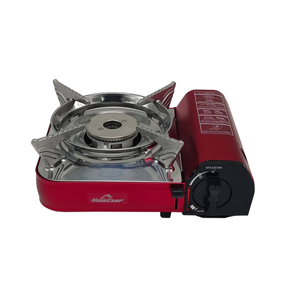 Портативна газова плита Nord Camp 2,1кВт з пєзопідпалом Mini (NC10500) дивитися фото №1