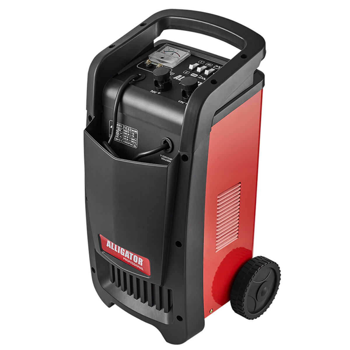 Пуско-зарядний пристрій АКБ Alligator професійний 320А/75А, 12/24V (AC814) дивитися фото №1