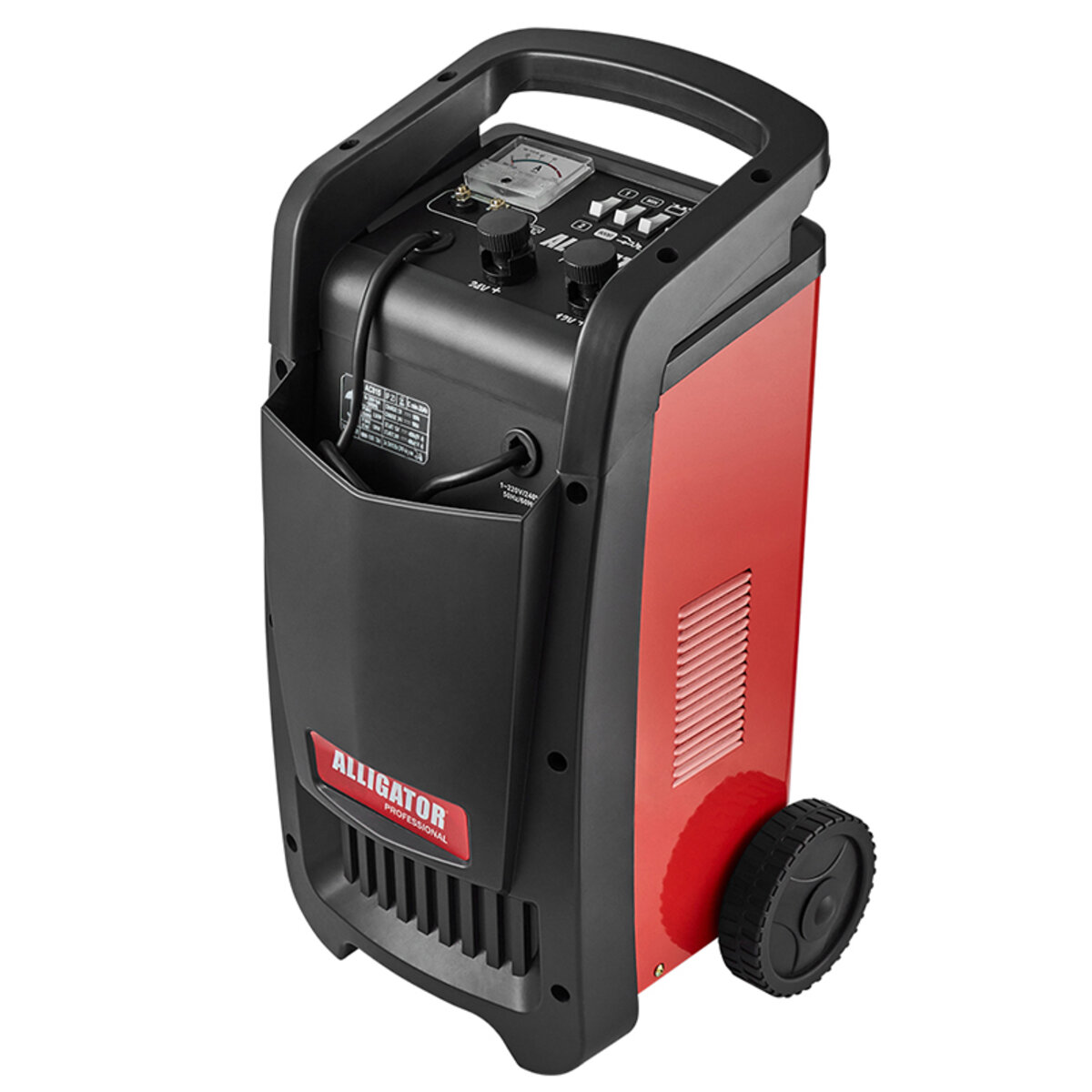 Пуско-зарядний пристрій АКБ Alligator професійний 480А/100А, 12/24V (AC815) дивитися фото №1