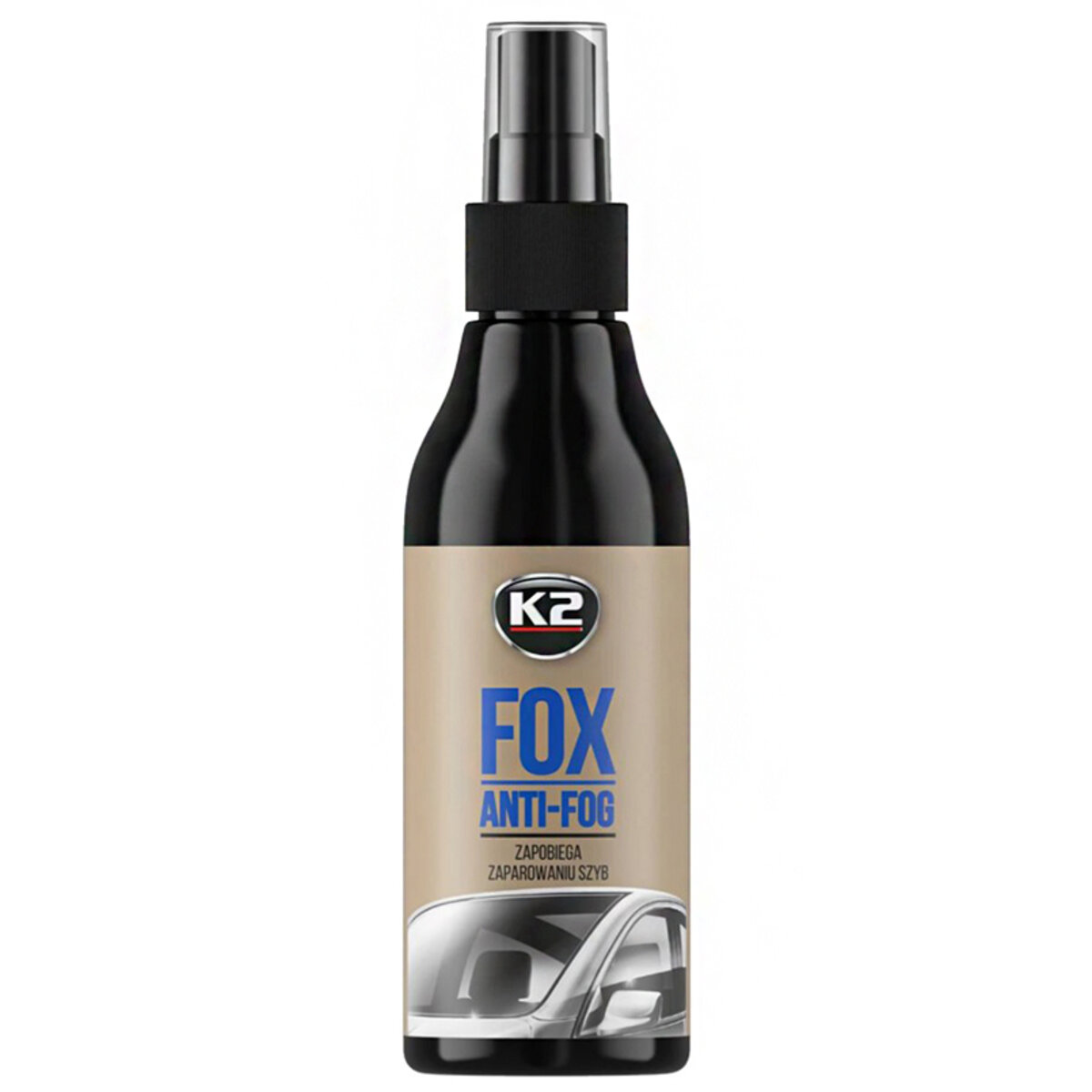 Засіб від запотівання скла K2 Fox Aero (тригер), 150мл (K636) дивитися фото №1